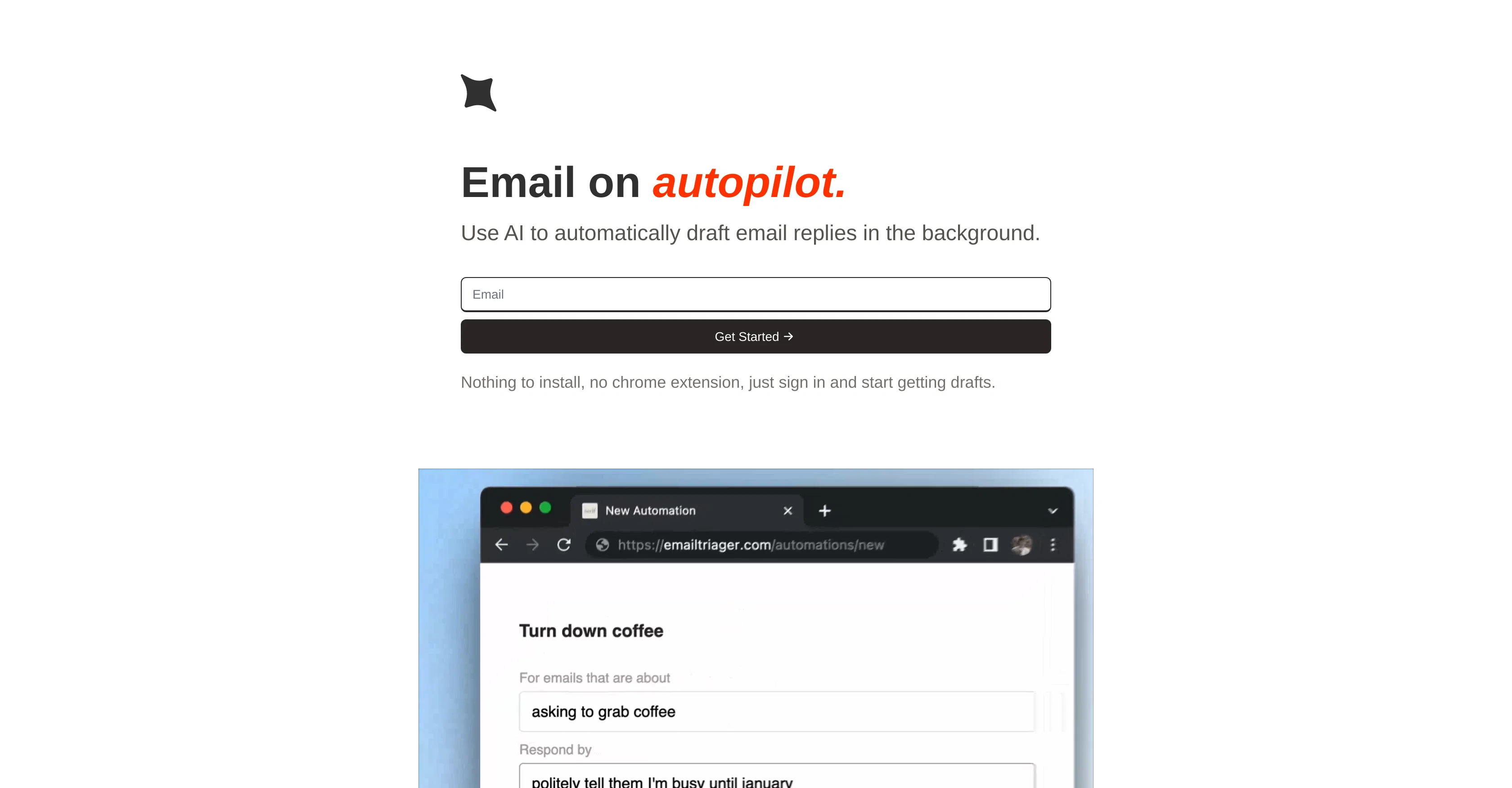 EmailTriager screenshot