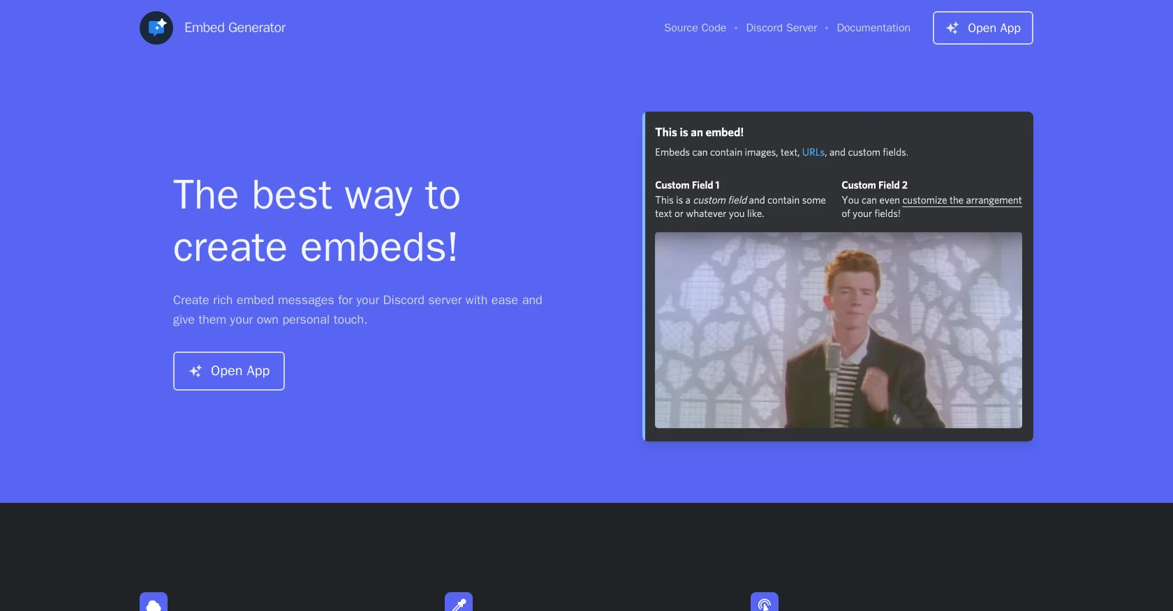 Embed Generator screenshot