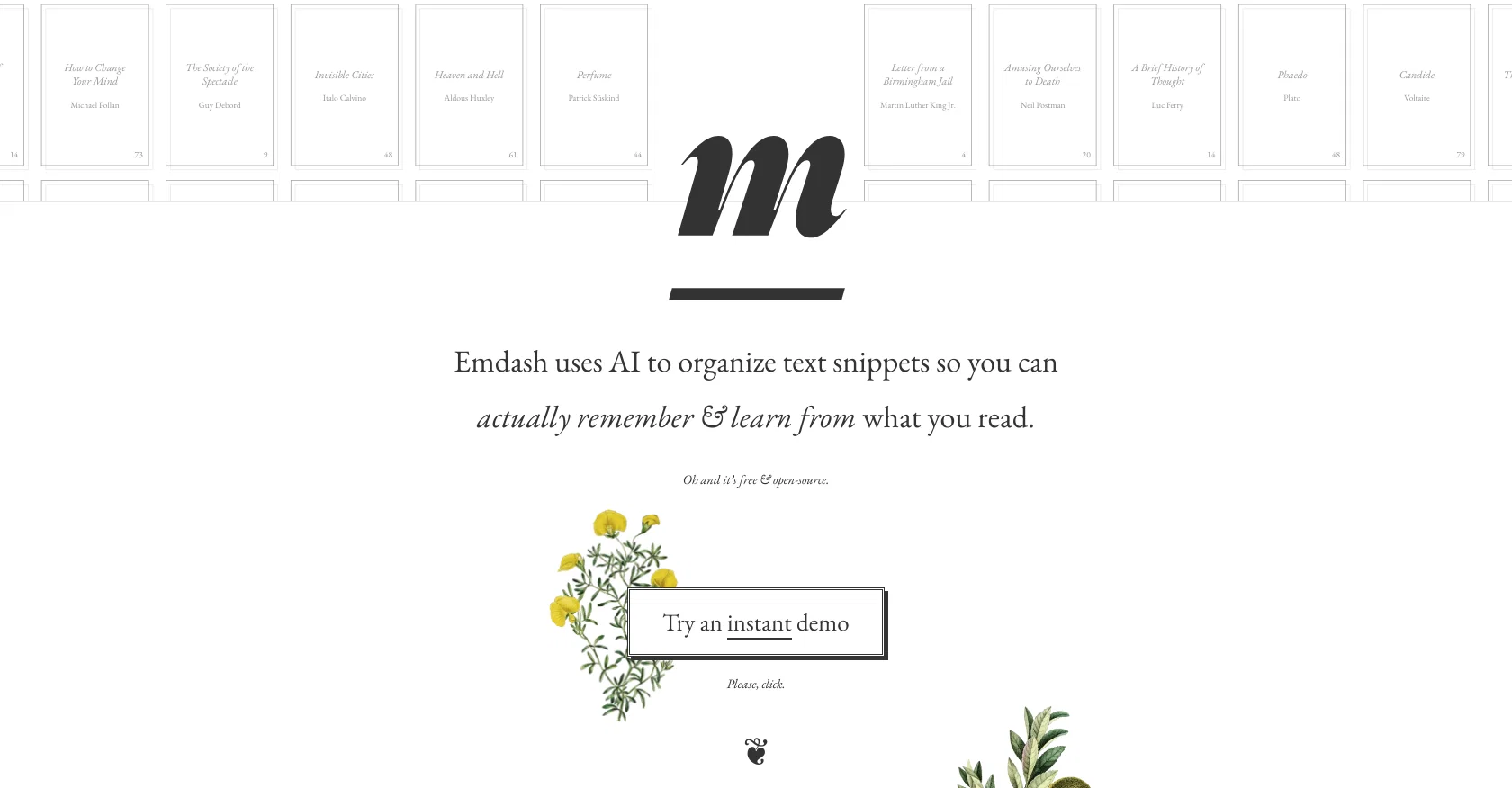 Emdash screenshot