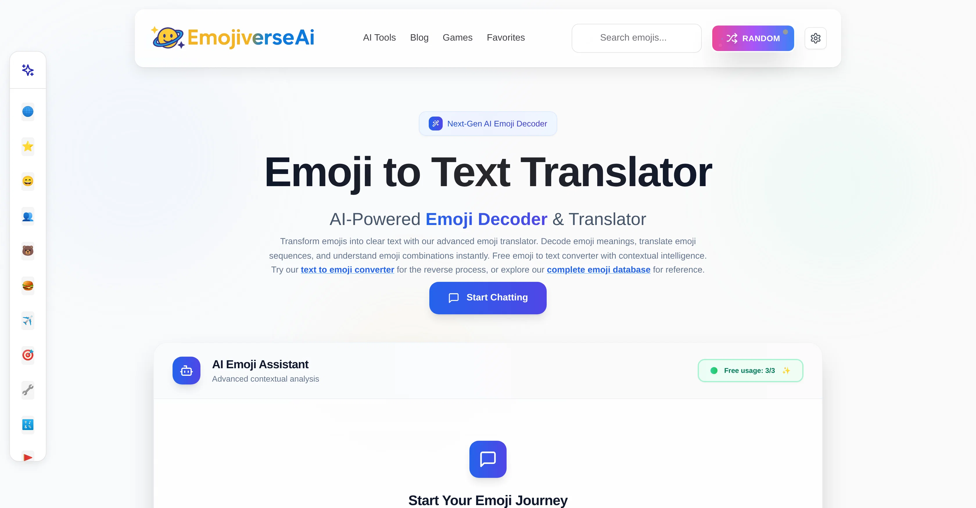 Emojiverse screenshot