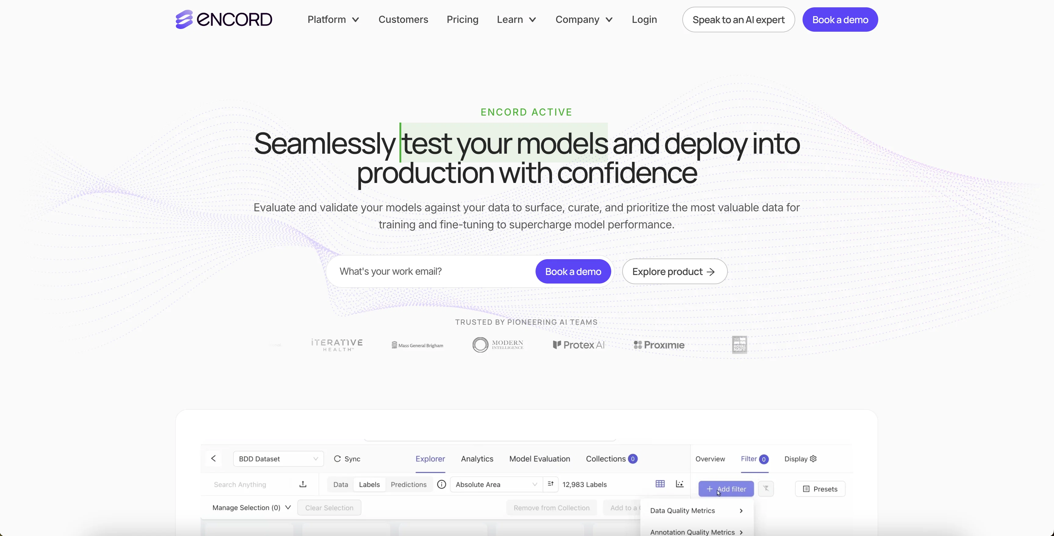 Encord screenshot