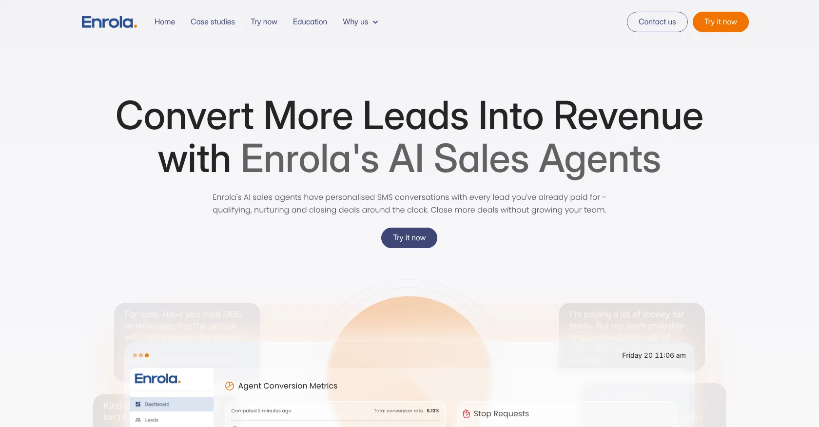 Enrola screenshot