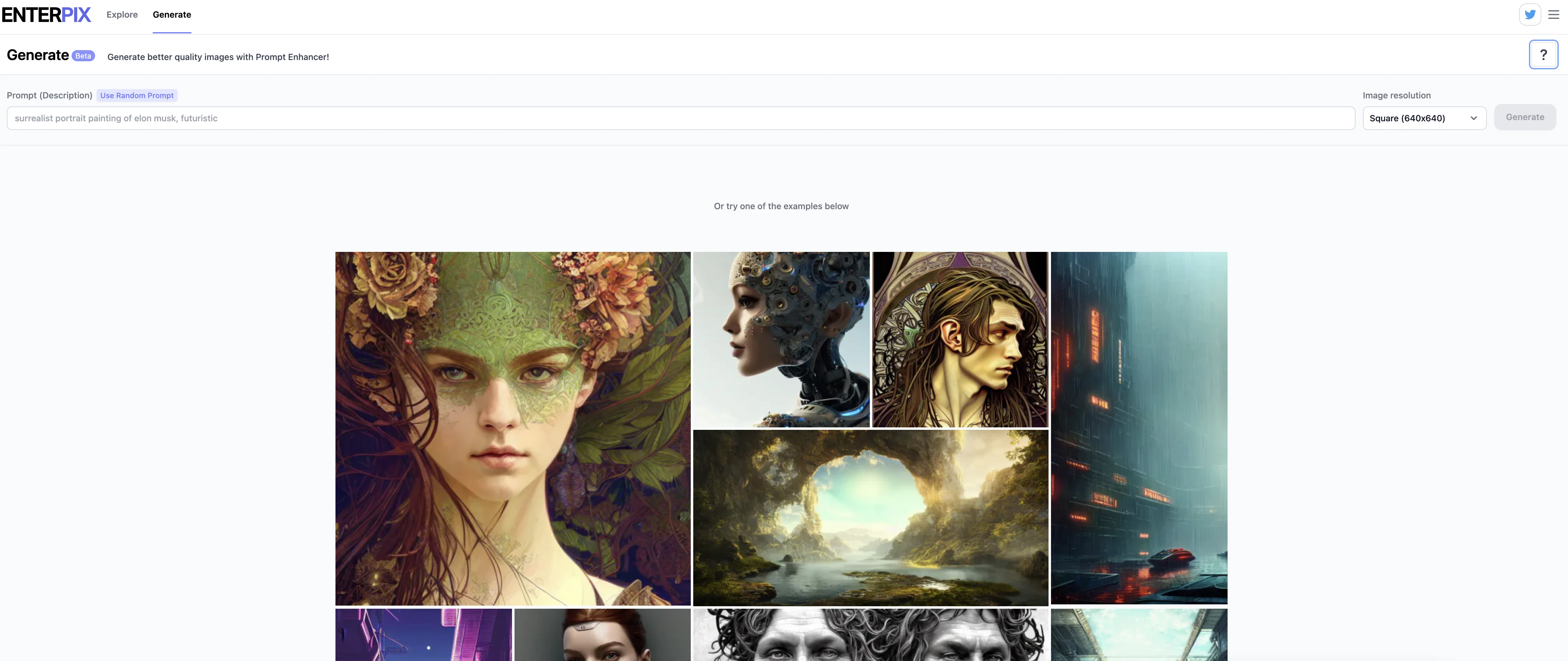 Enterpix screenshot