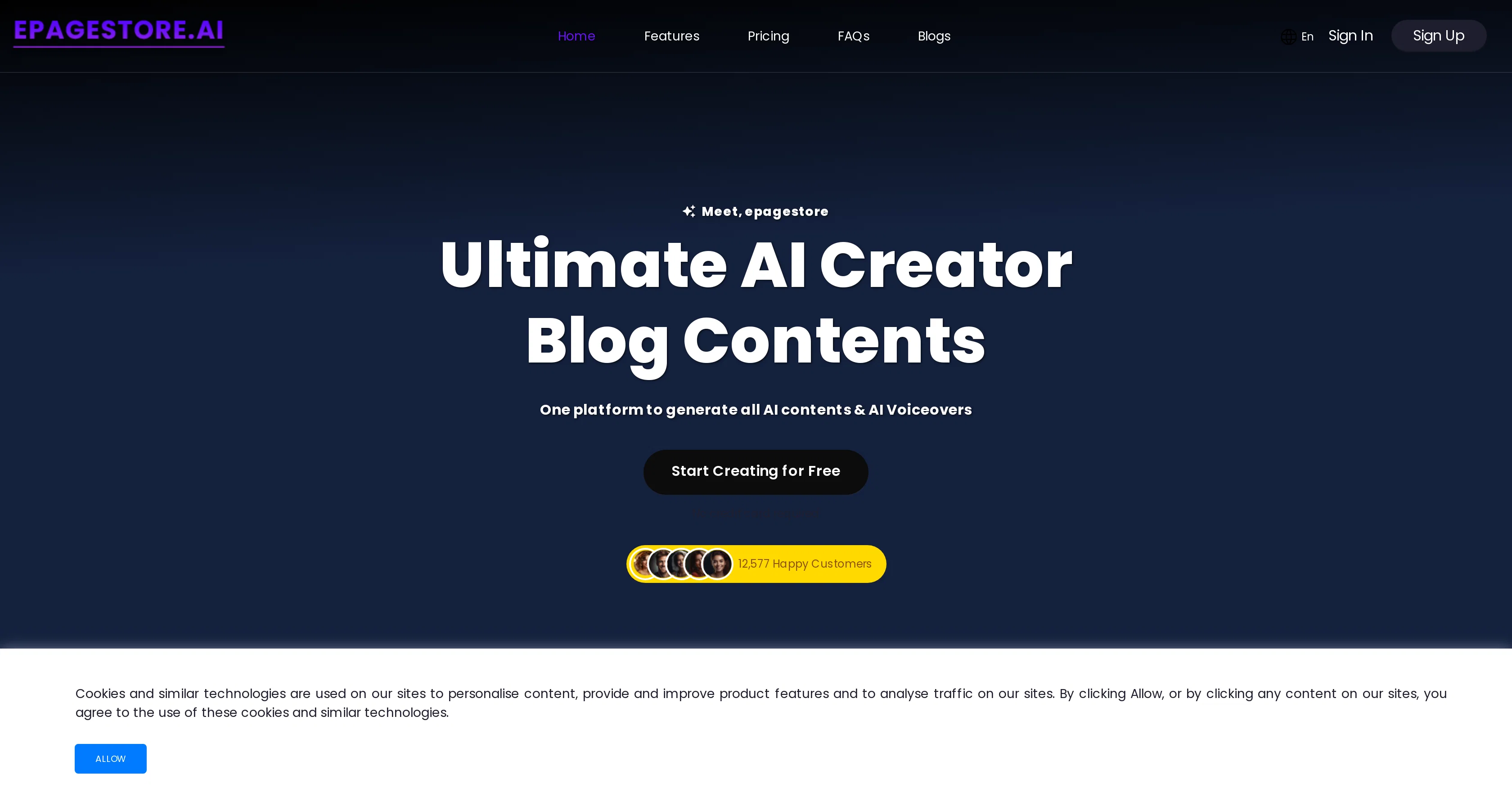 Epagestore screenshot