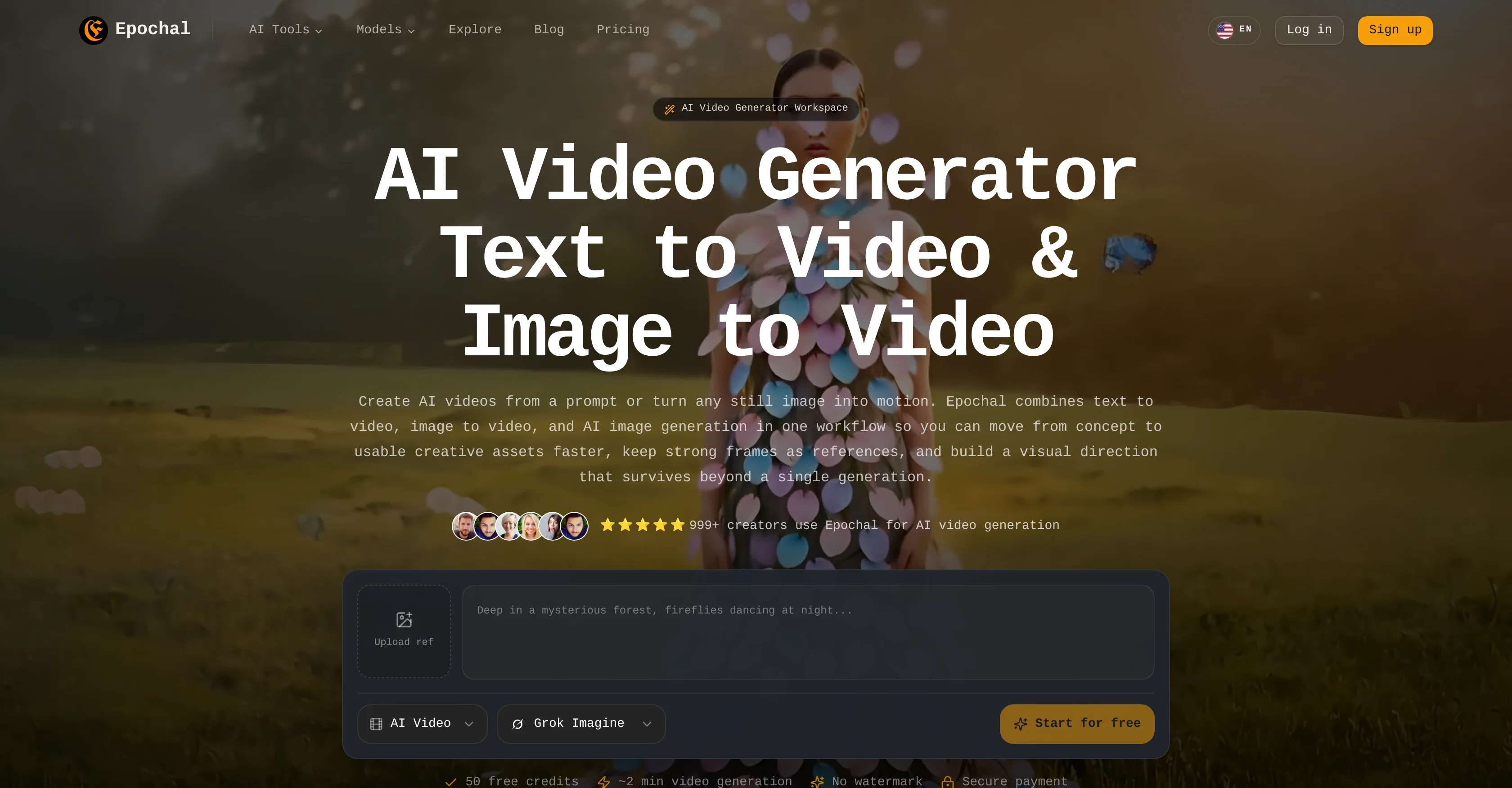 Epochal - AI Video Generator screenshot