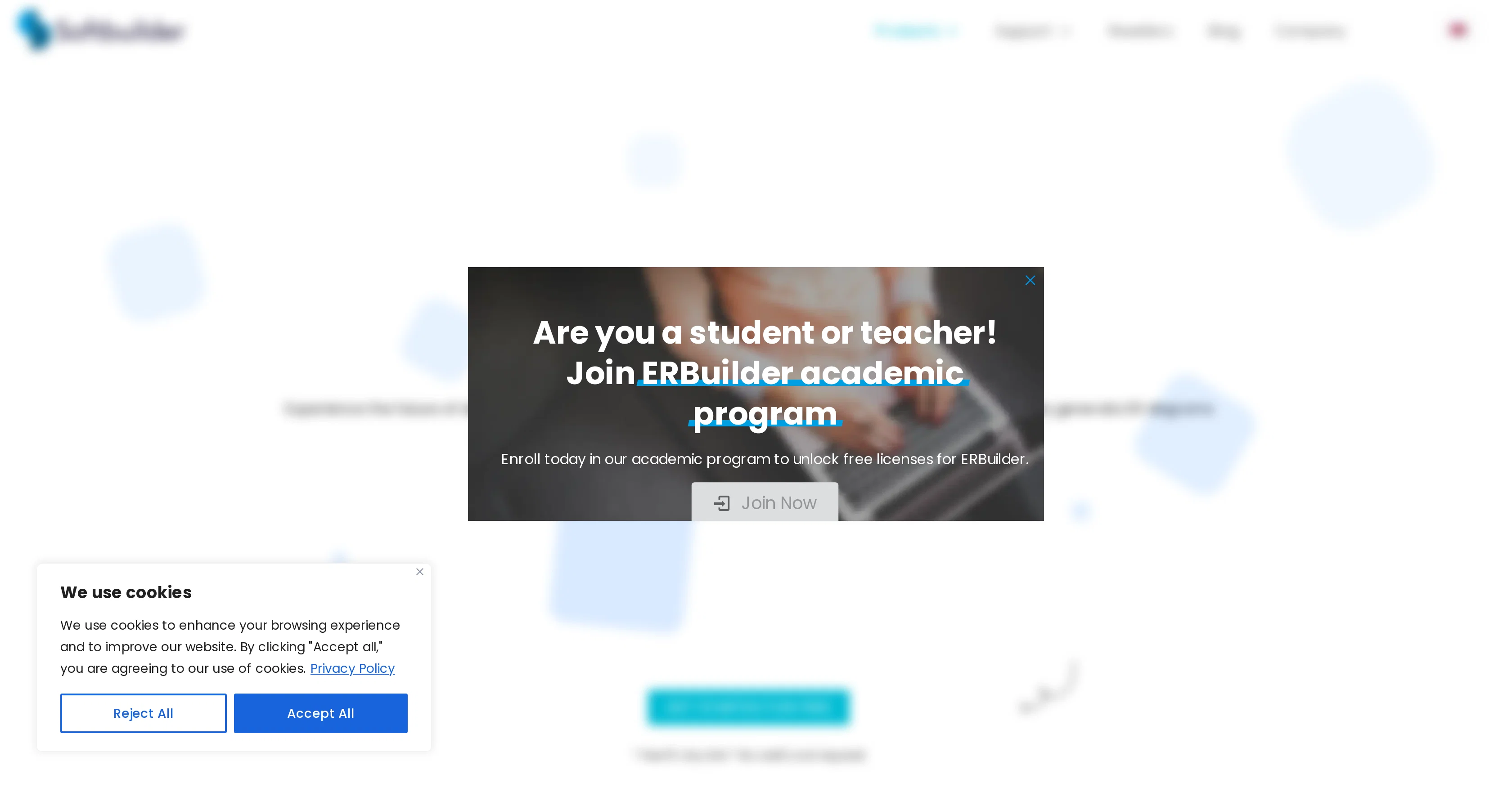 ERBuilder screenshot