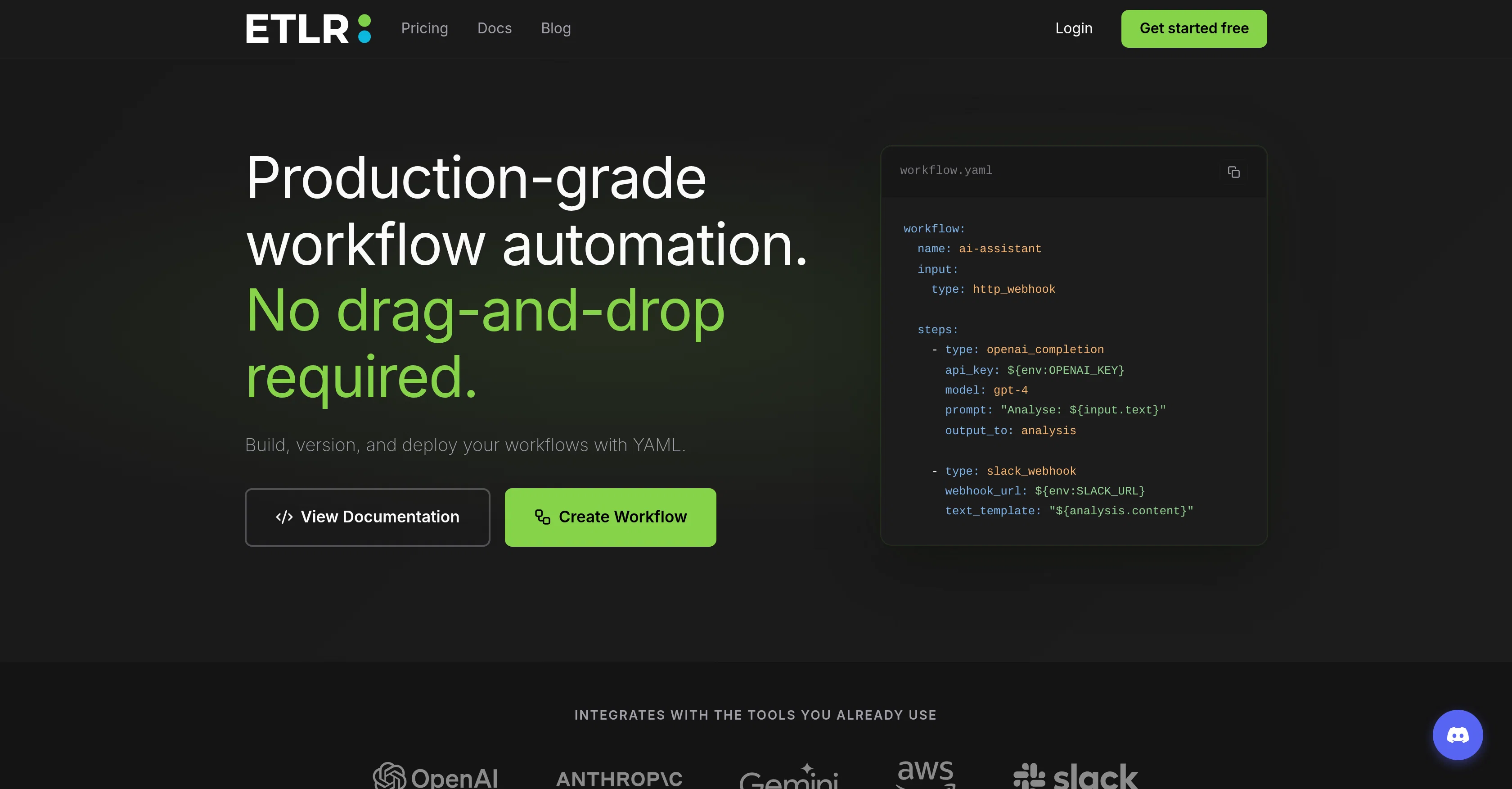 ETLR screenshot