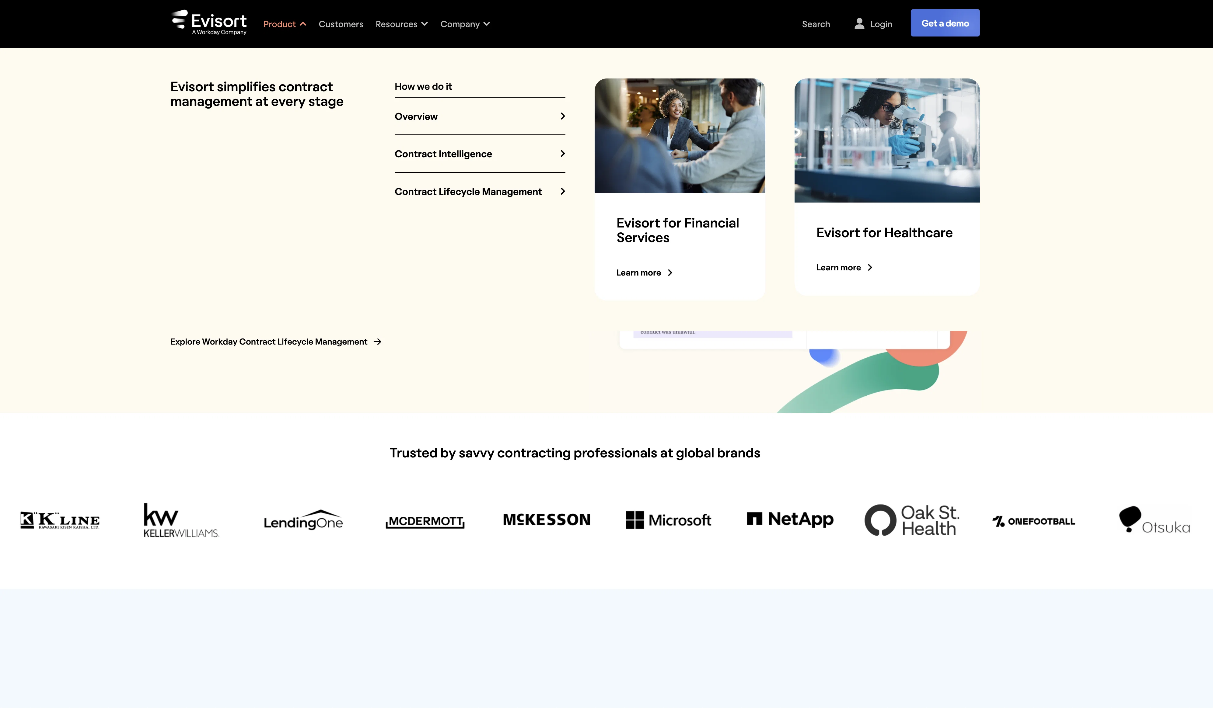 Evisort screenshot