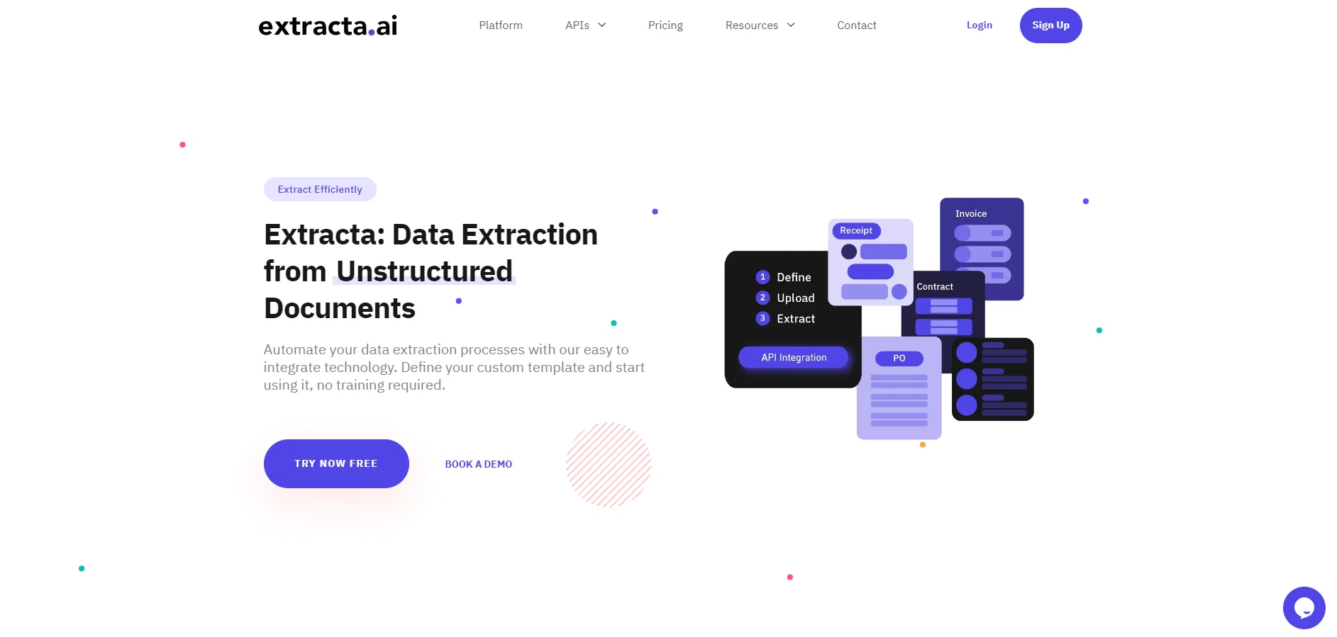 Extracta screenshot