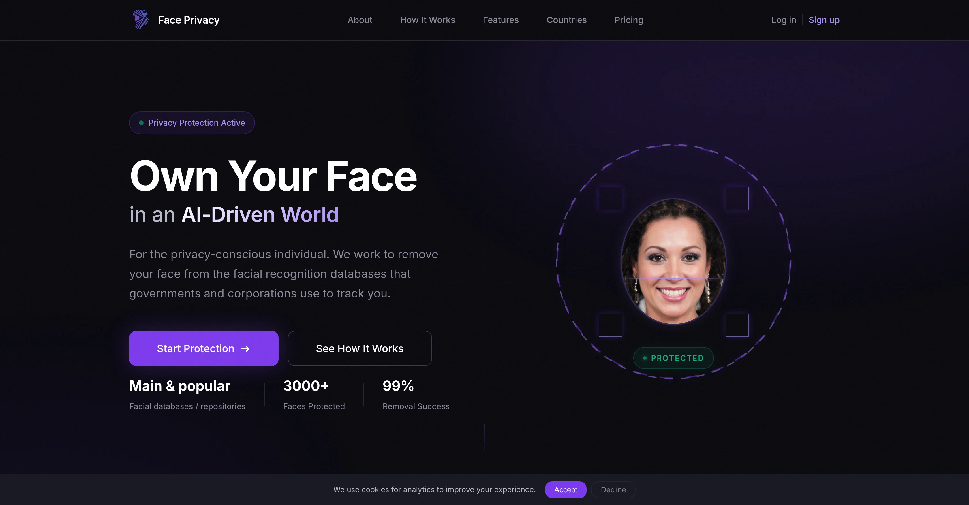 Face Privacy screenshot