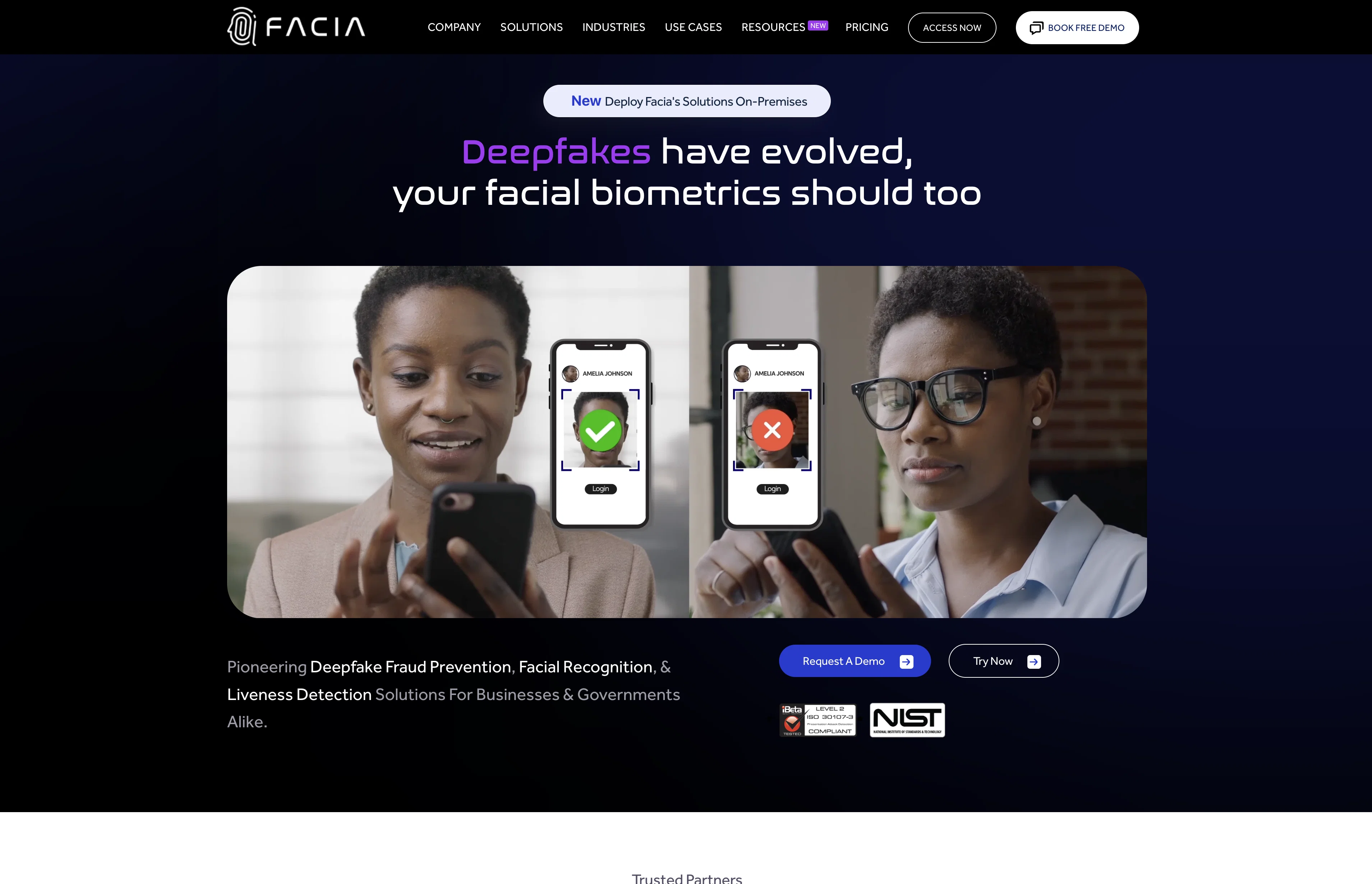 Facia AI screenshot
