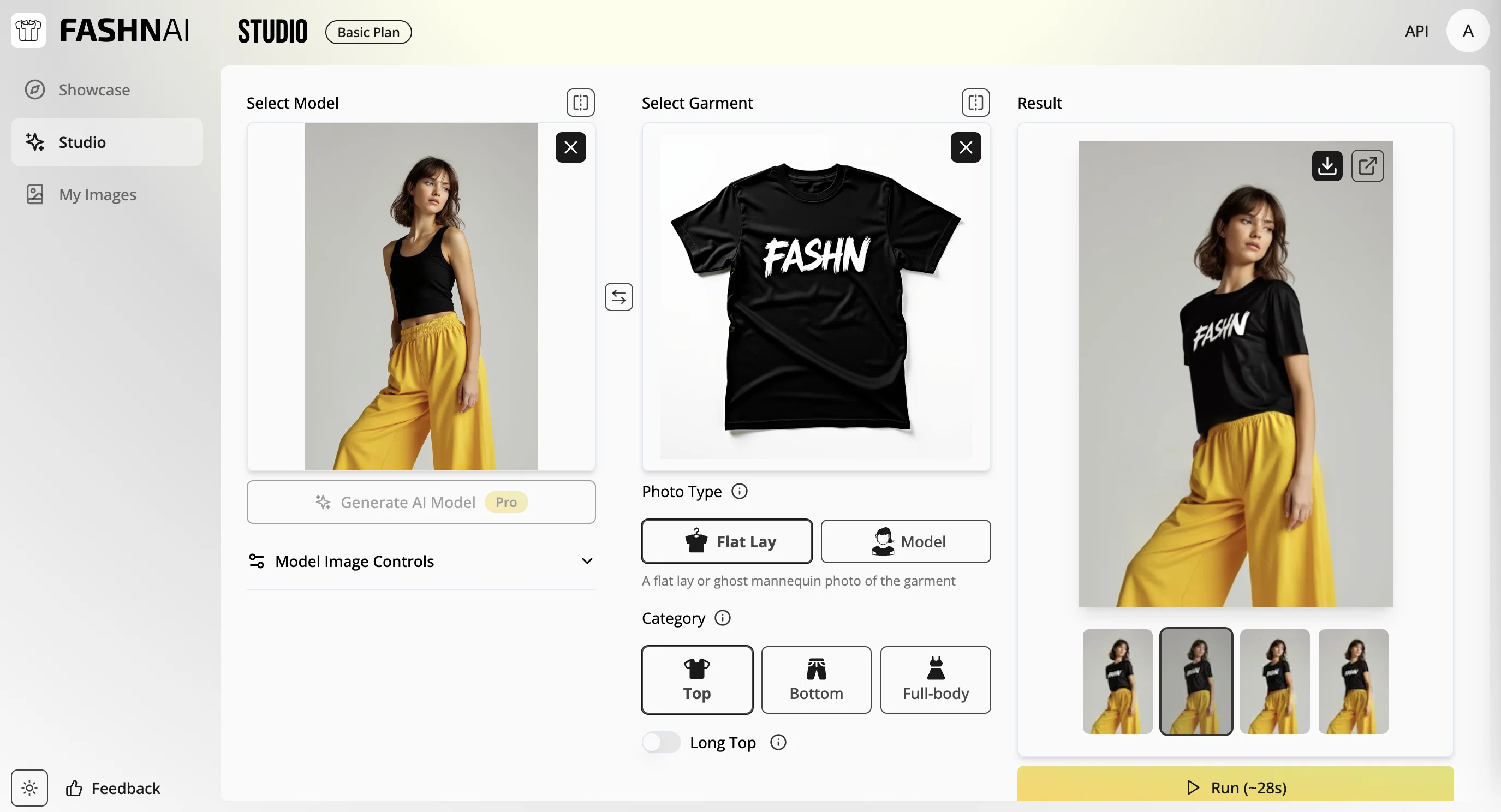 FASHN Virtual Try-On screenshot