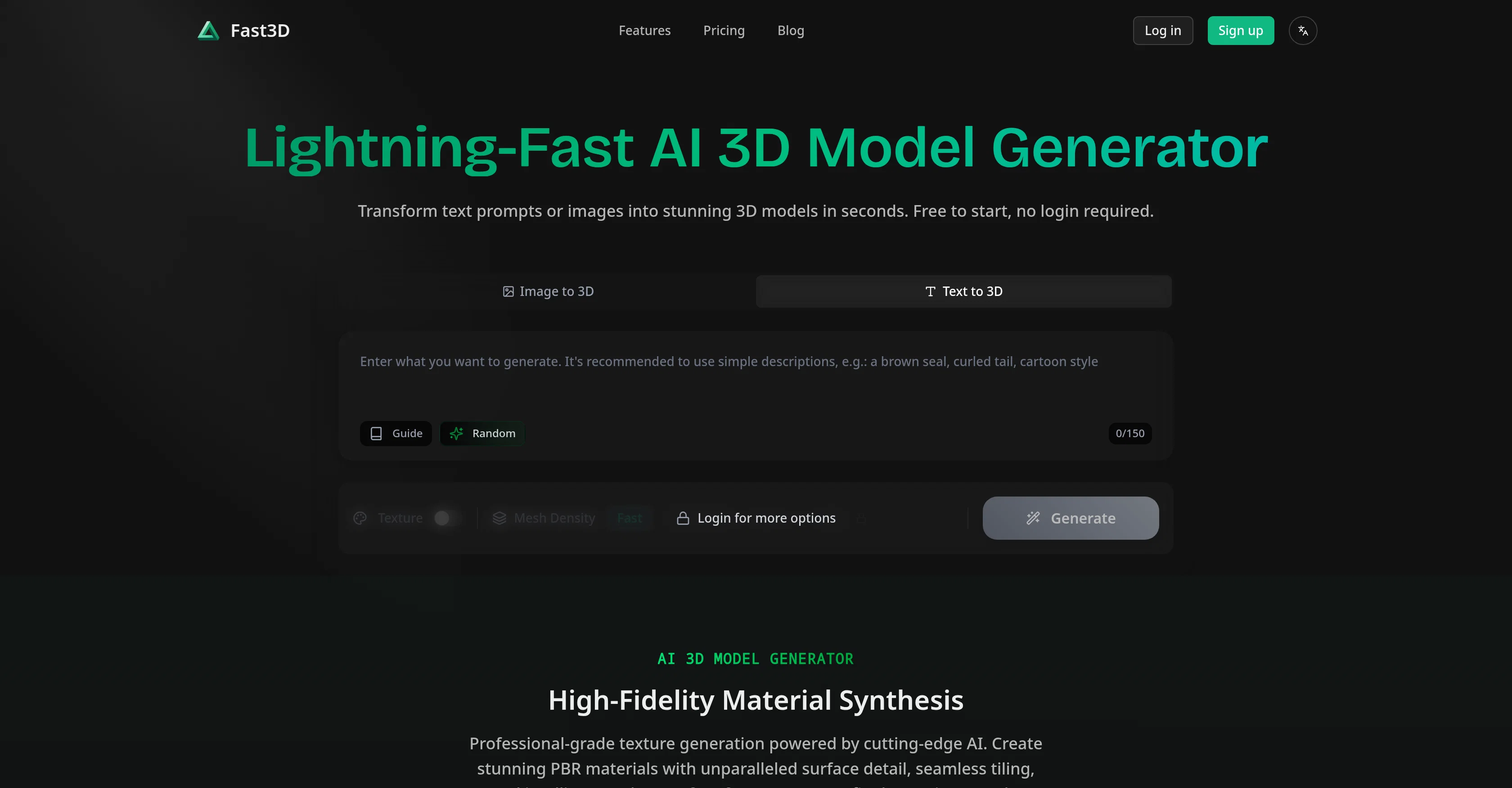 Fast3D screenshot