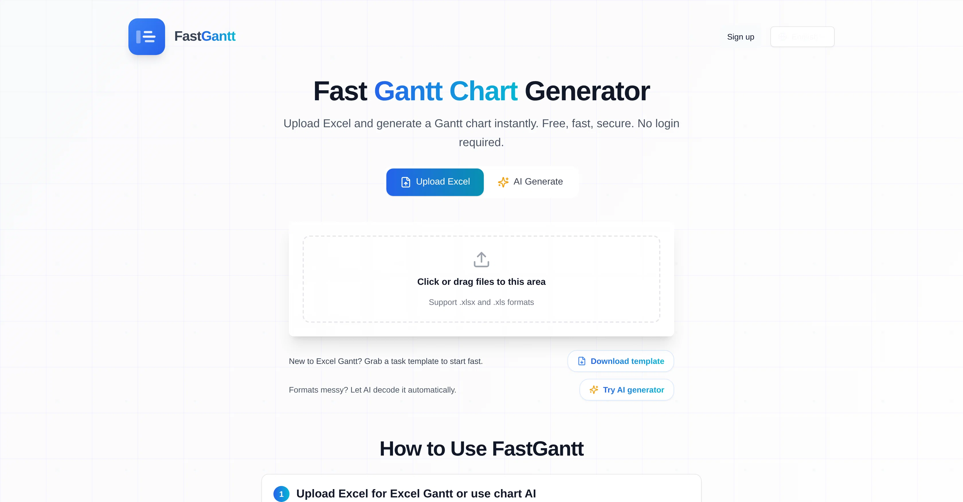FastGantt screenshot