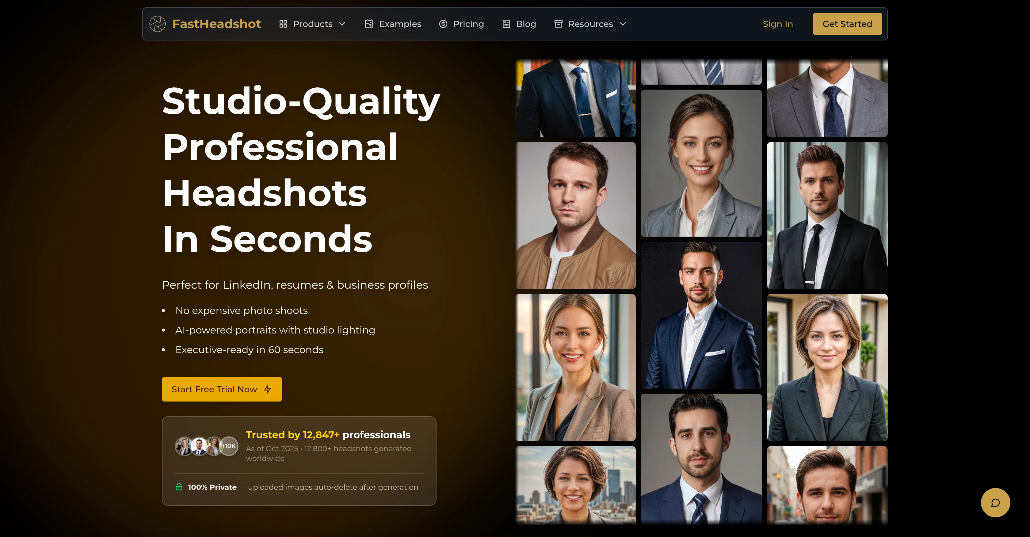 FastHeadshot screenshot