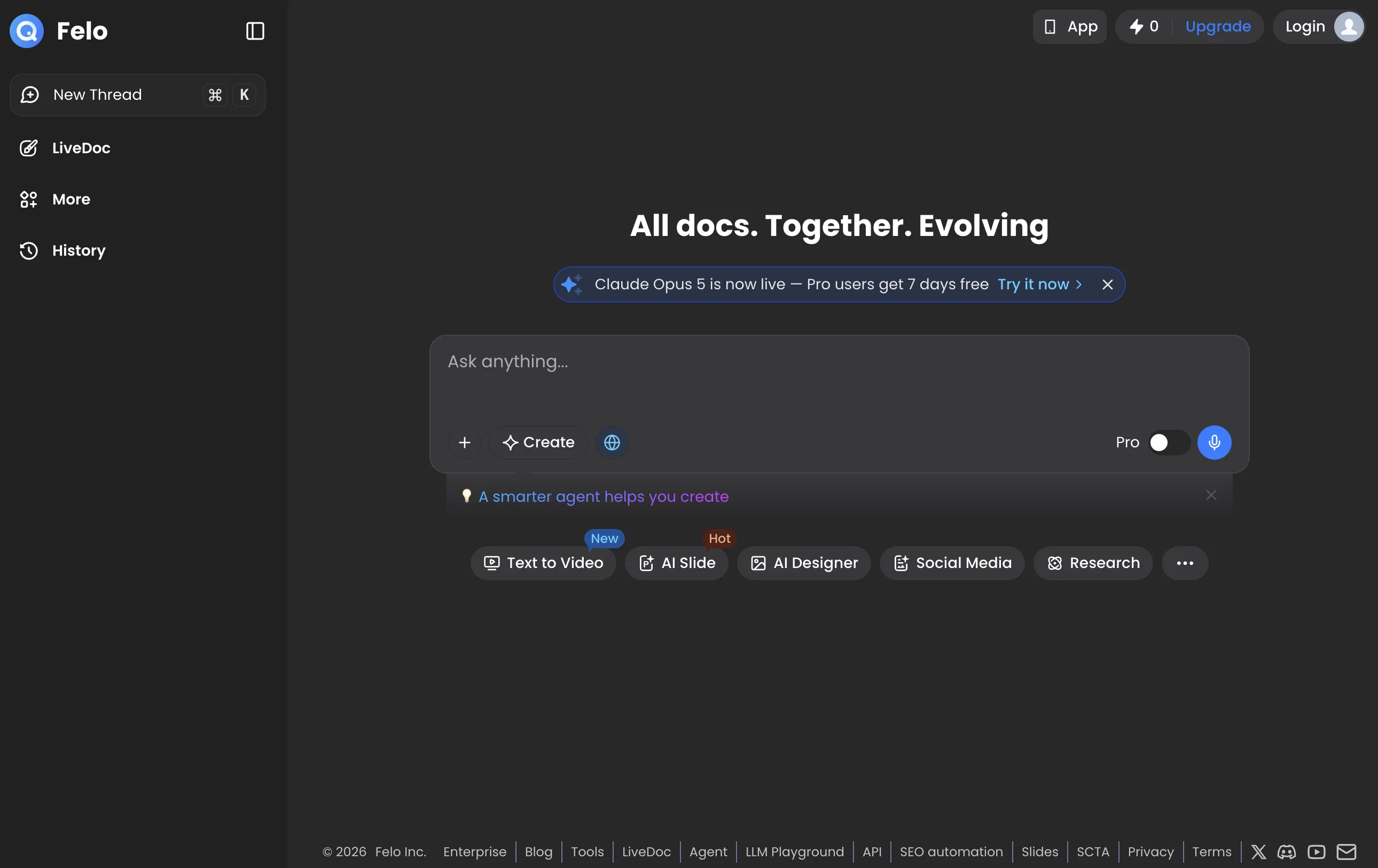 Felo screenshot