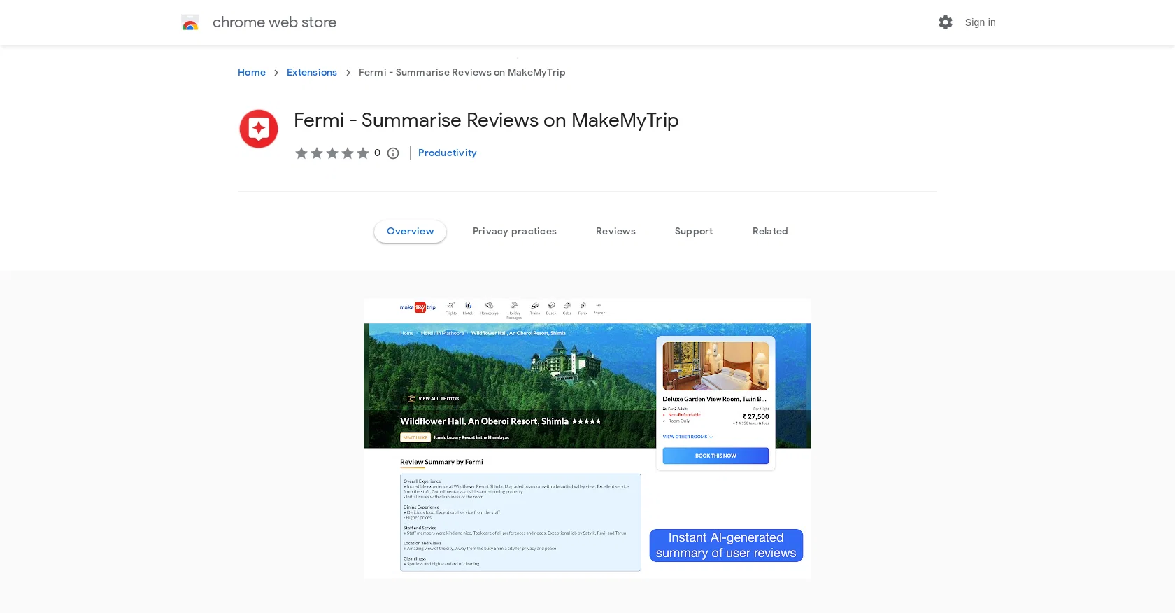 Fermi screenshot
