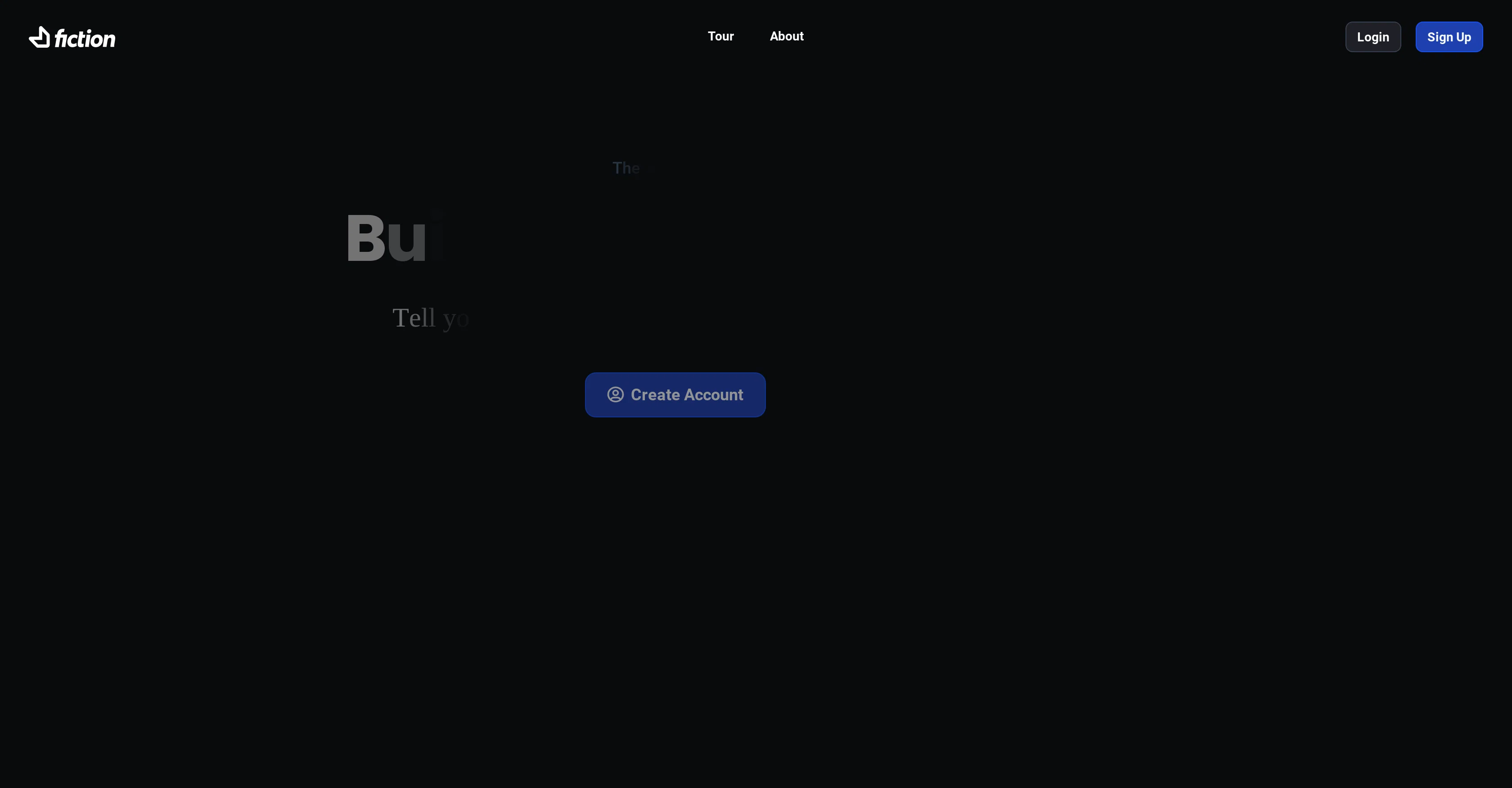 Fiction screenshot