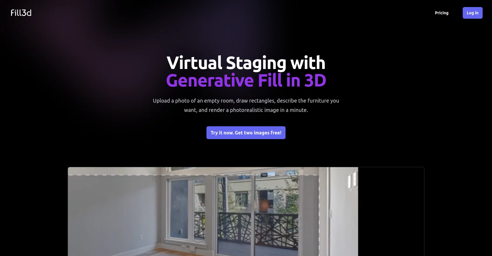 Fill3d screenshot