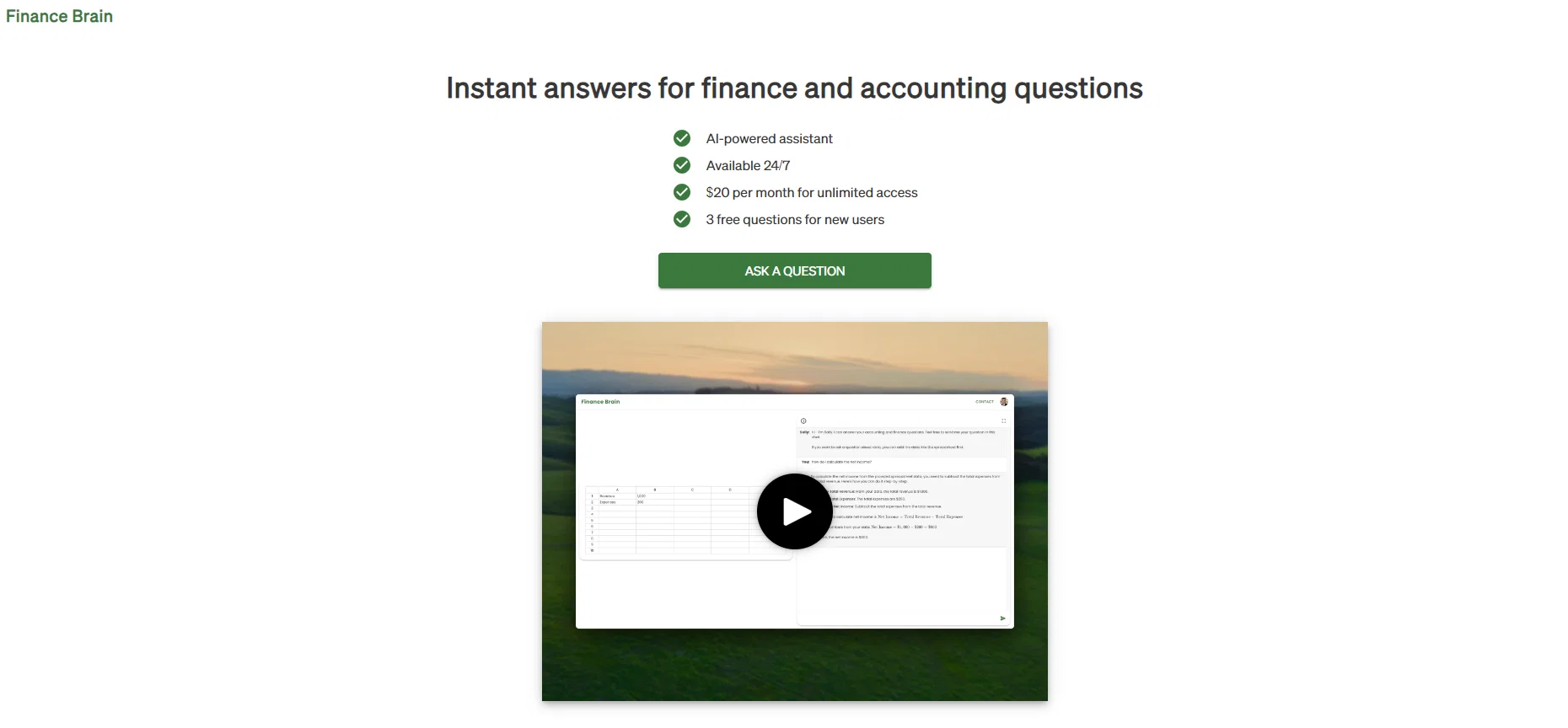 FinanceBrain screenshot