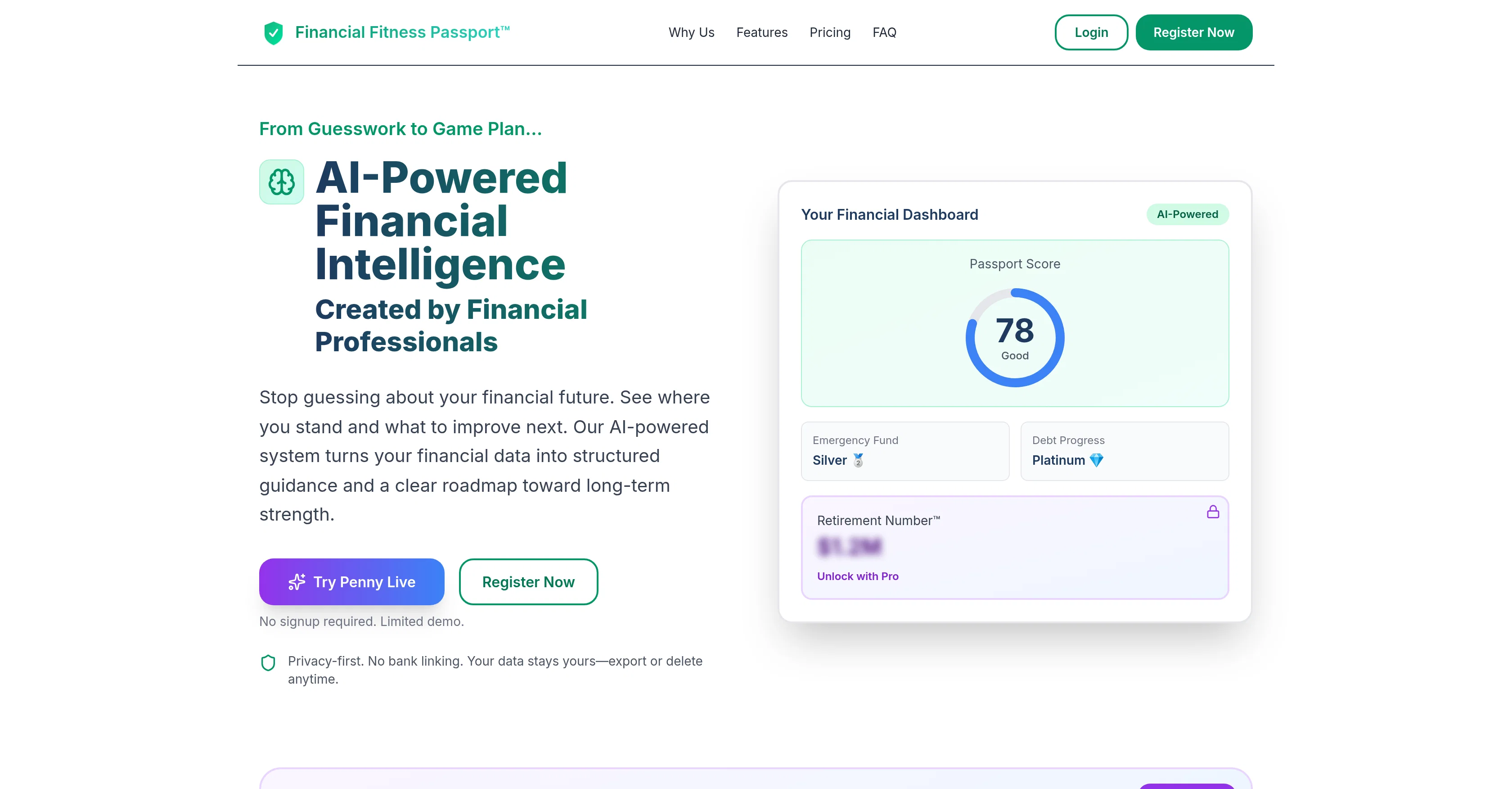 Financial Fitness Passport screenshot