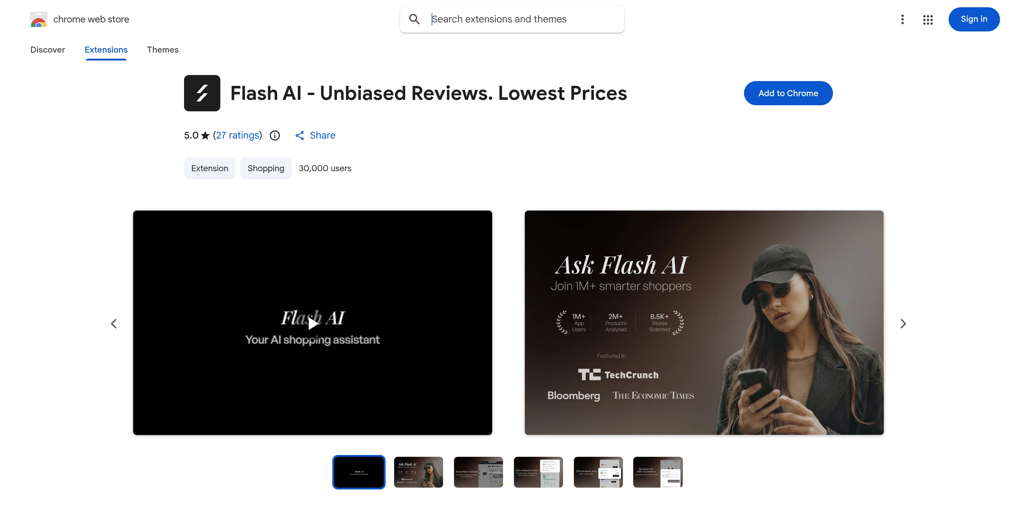 Flash AI - Unbiased Reviews. Lowest Prices screenshot