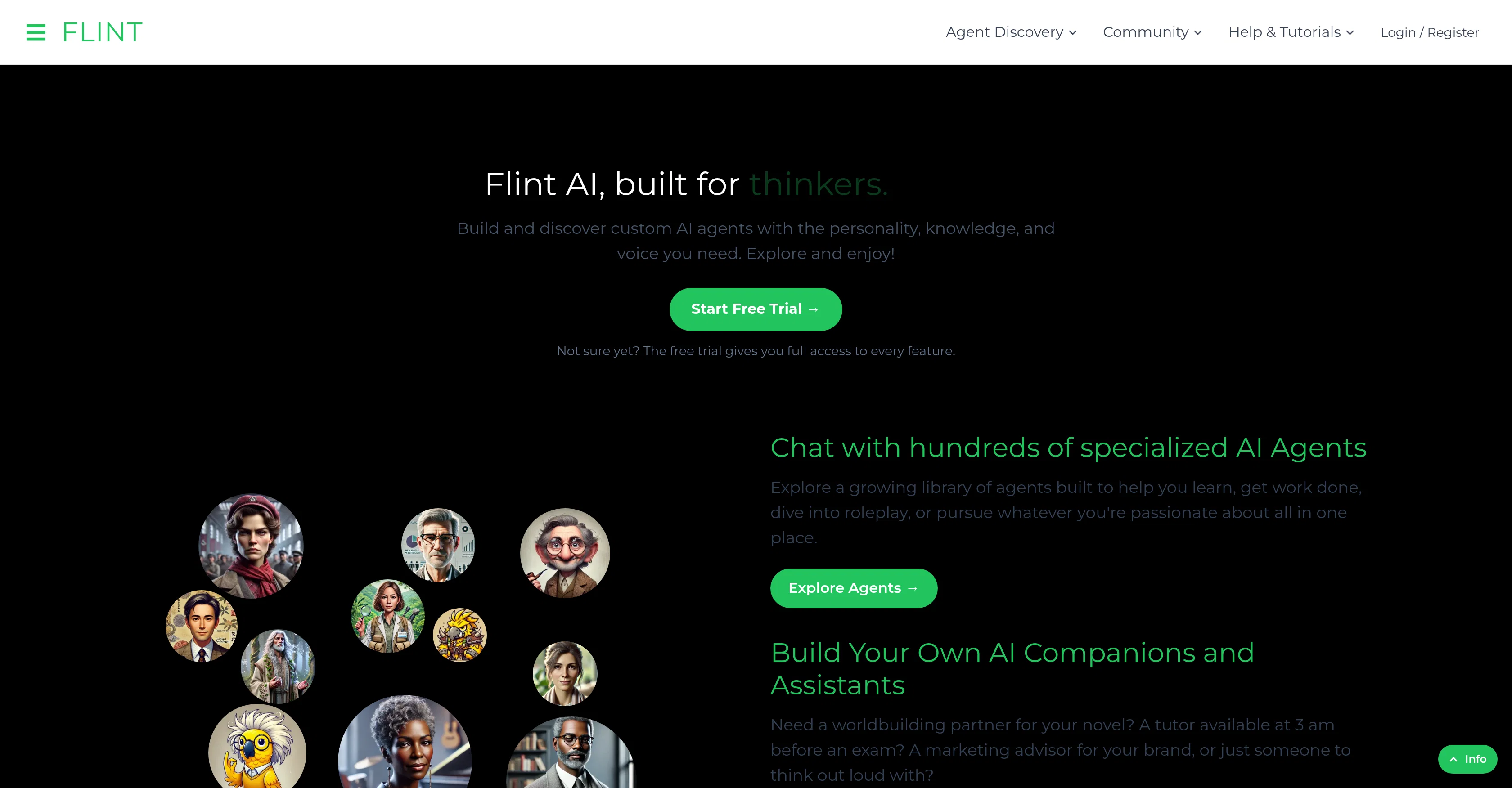 Flint AI screenshot