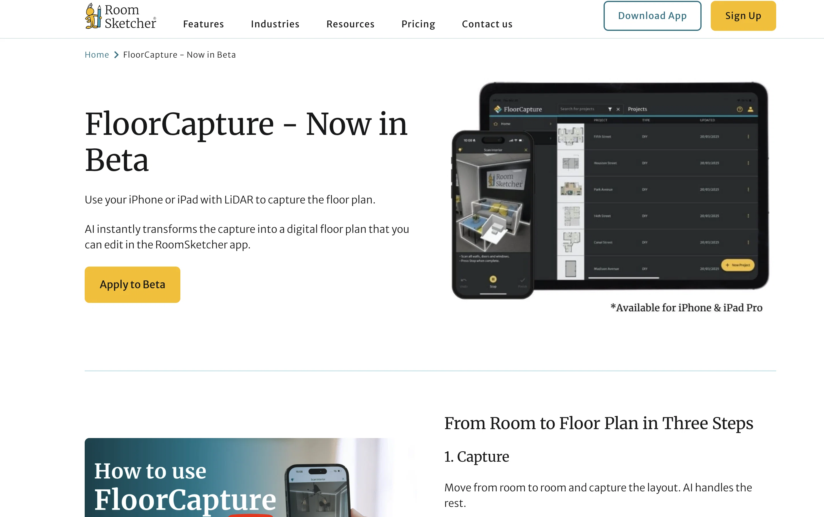 FloorCapture screenshot