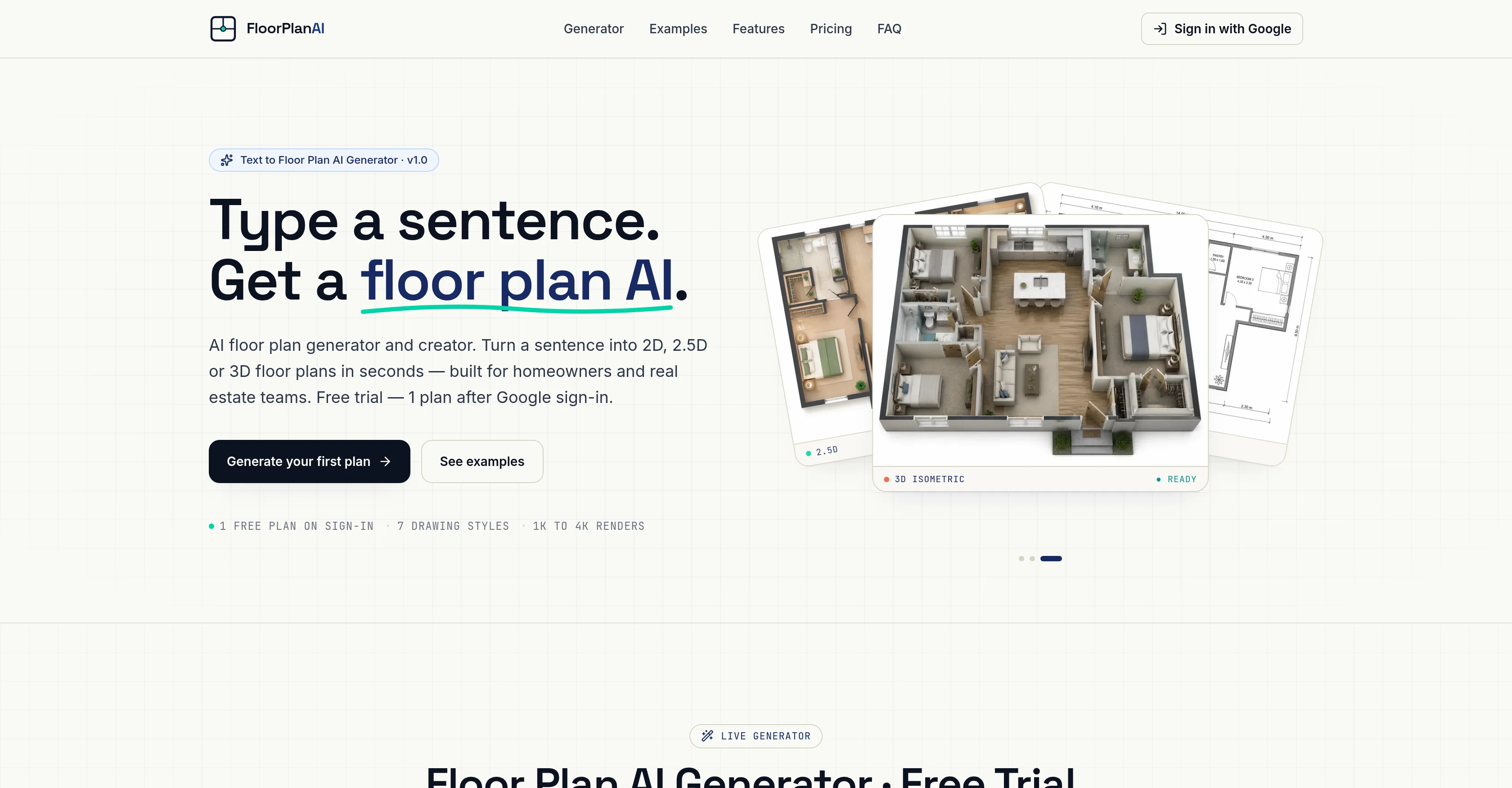FloorPlanAI.net screenshot