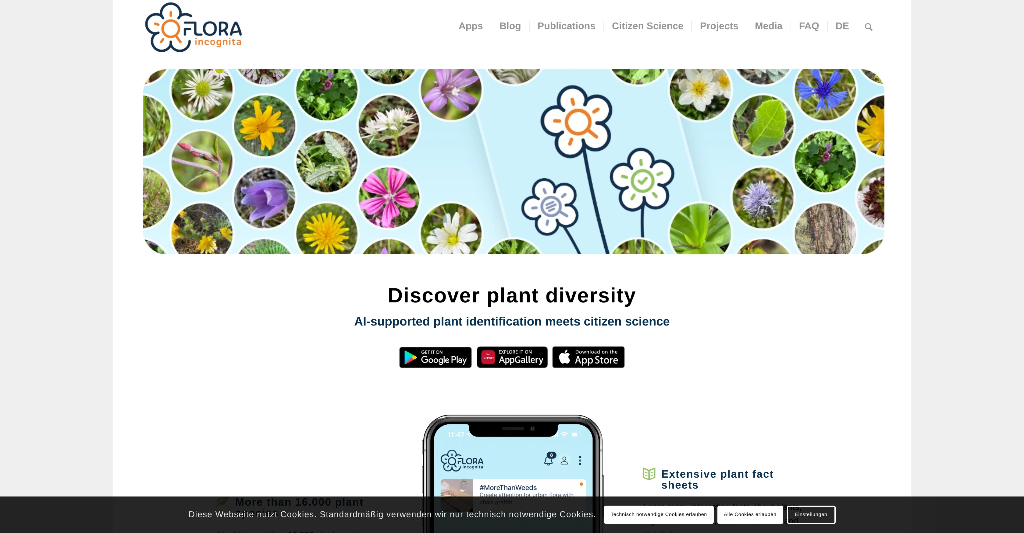 Flora incognita screenshot