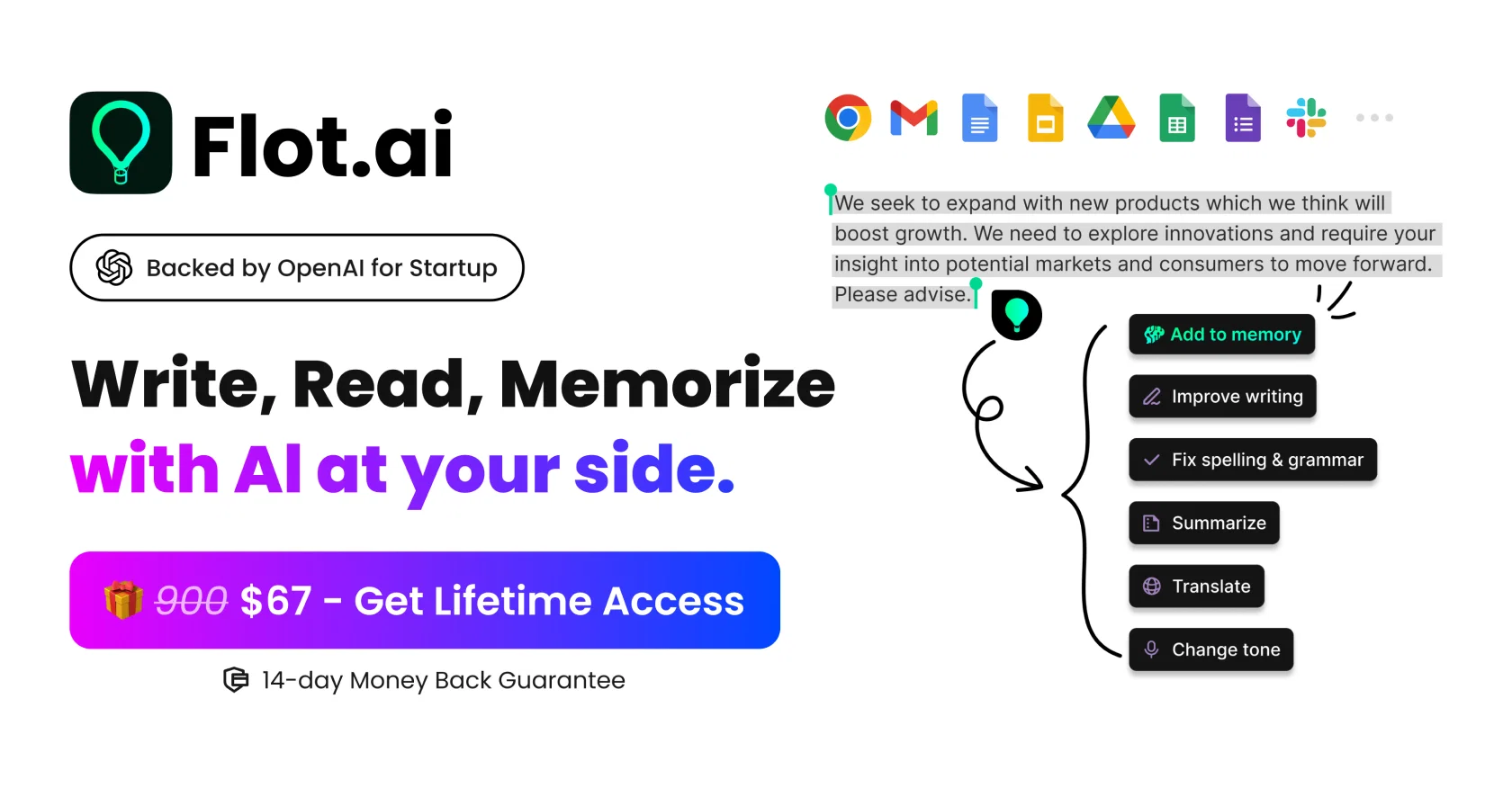 Flot.ai screenshot