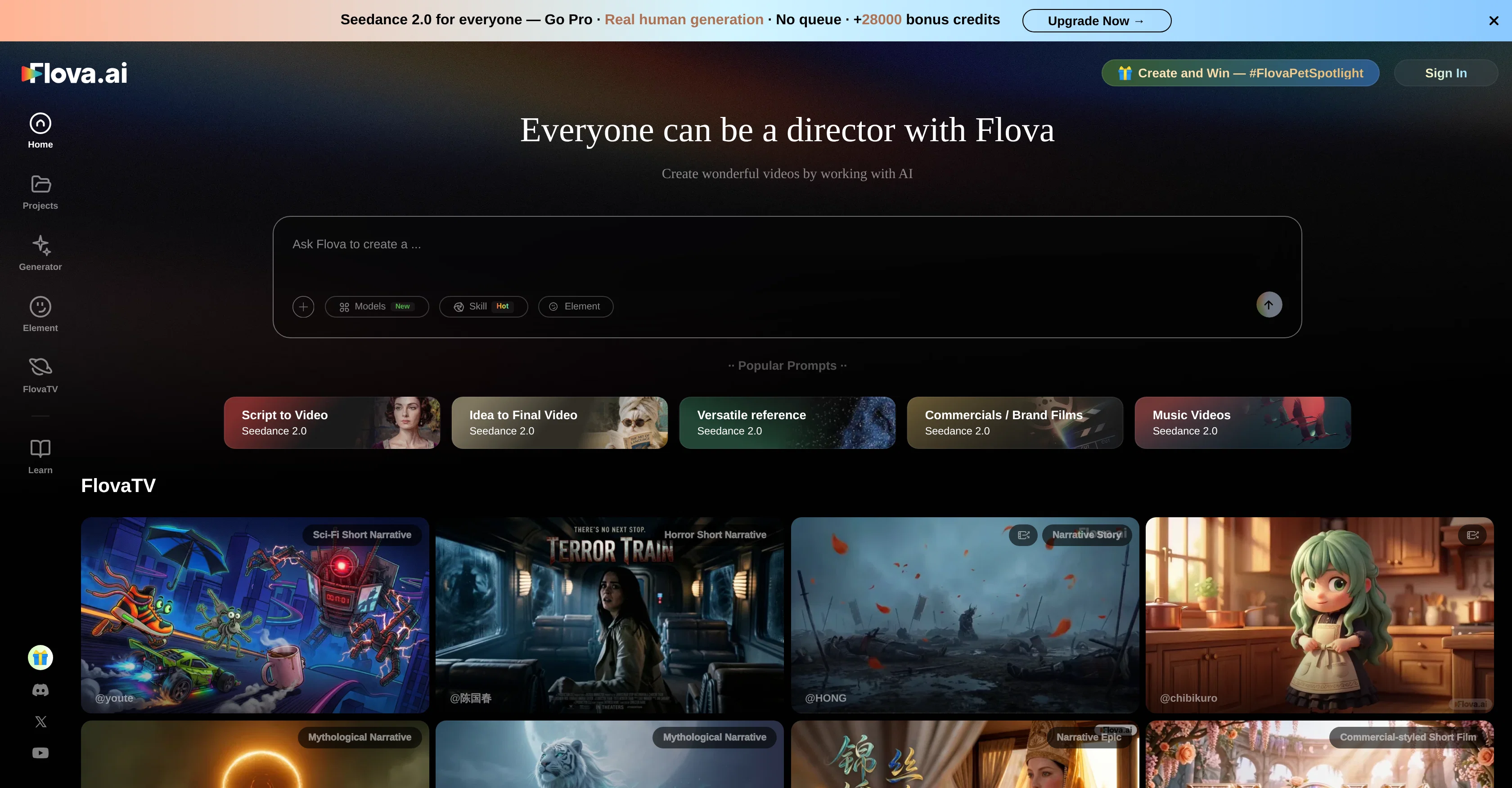 Flova AI screenshot