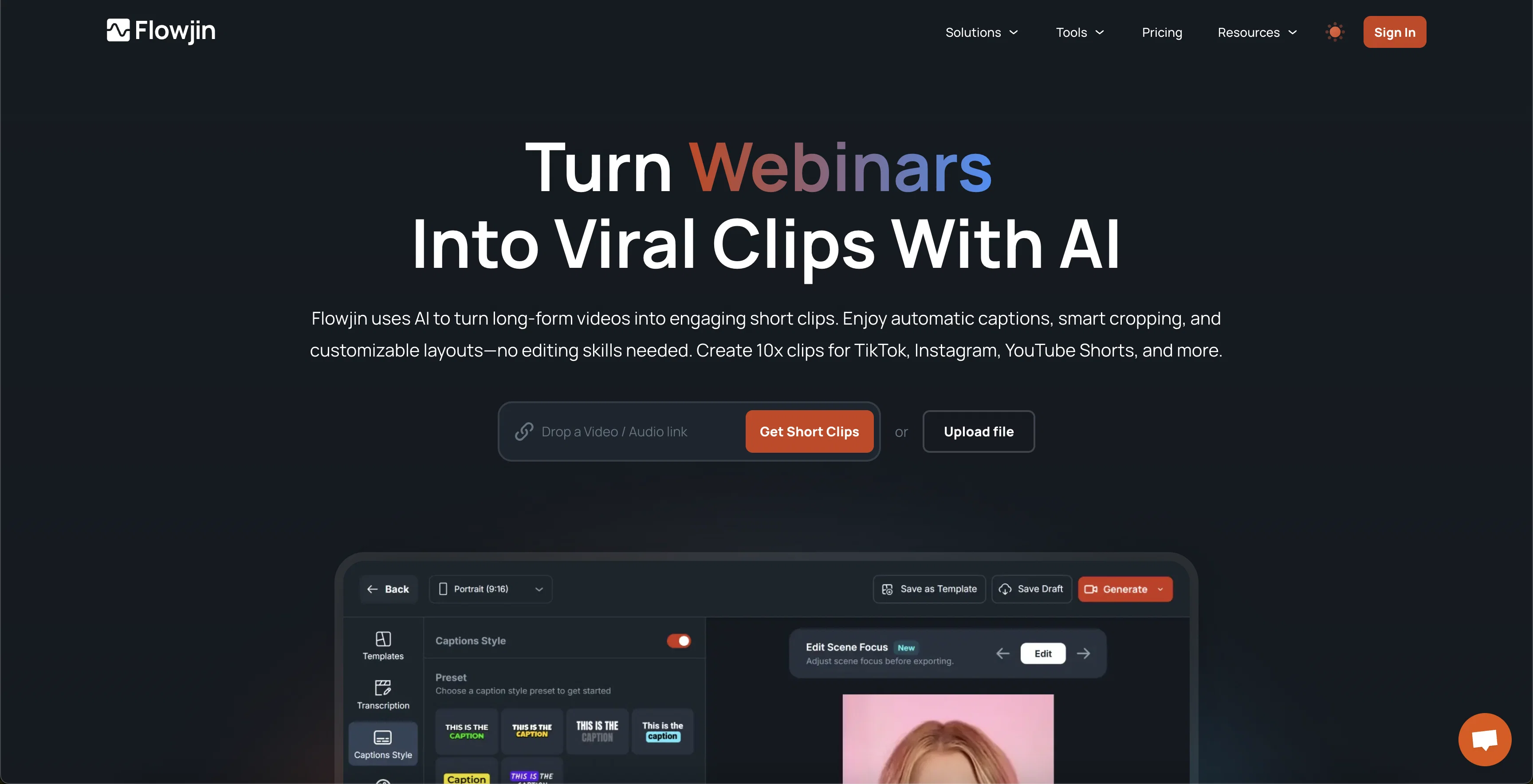 Flowjin screenshot