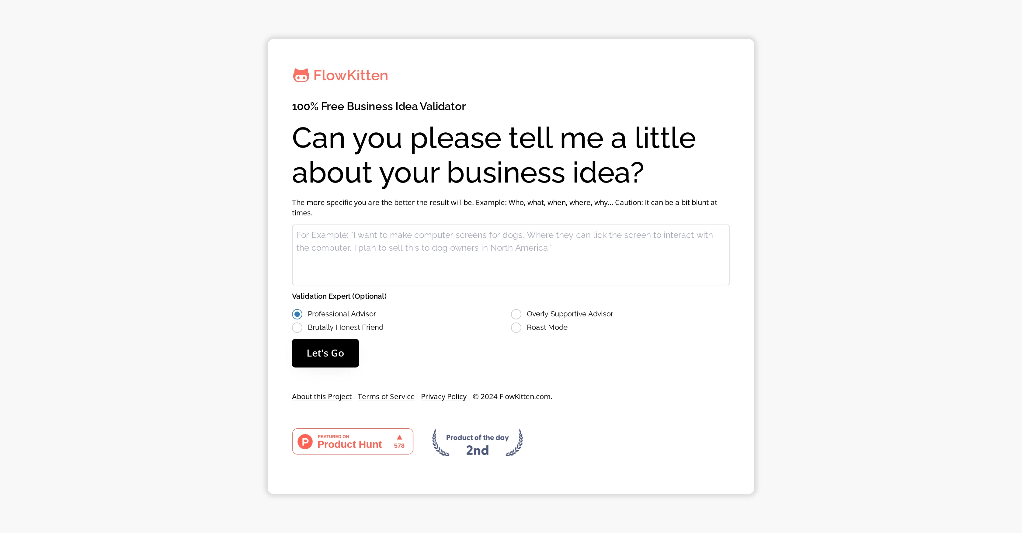 FlowKitten screenshot