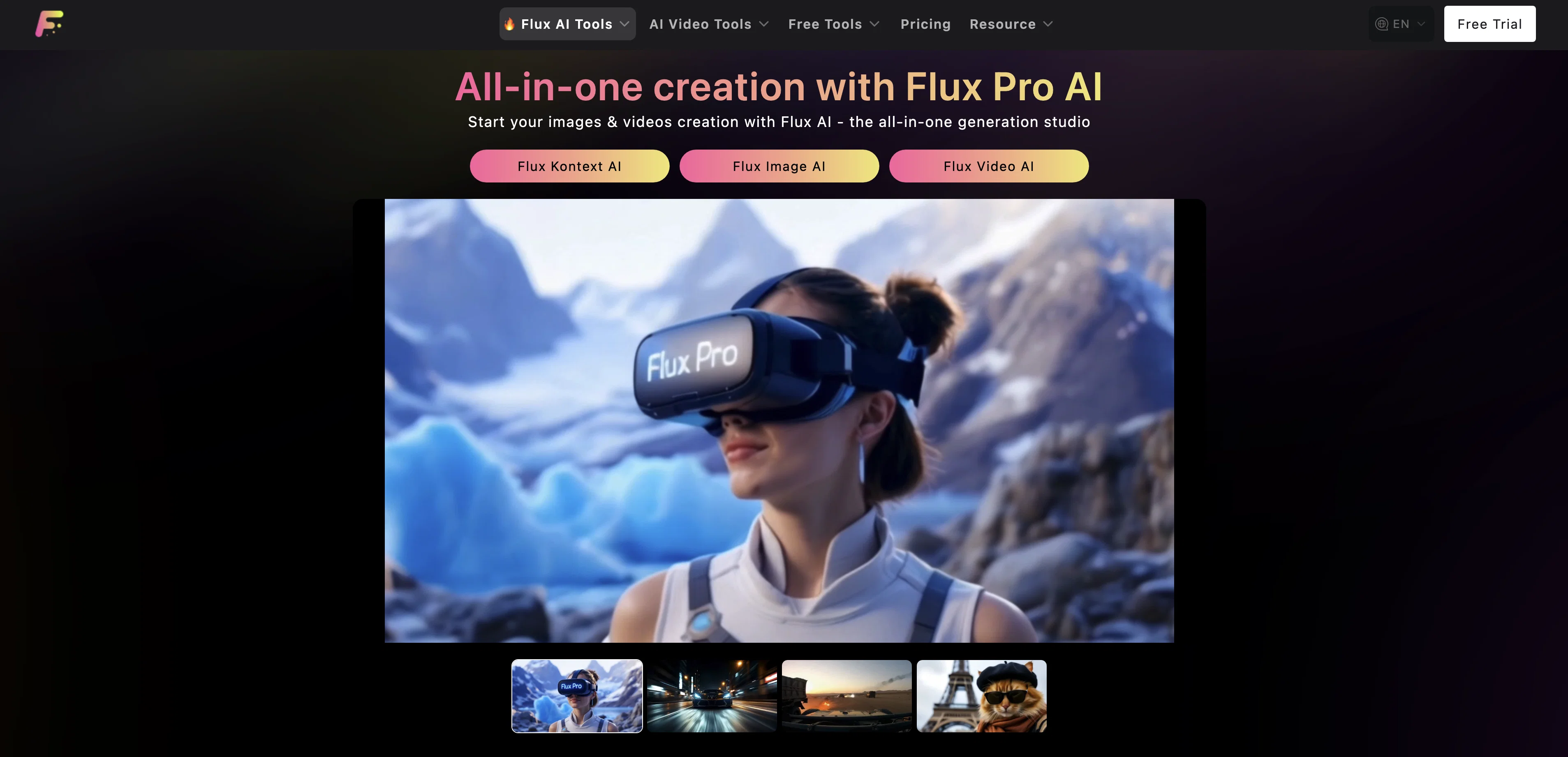 FluxProWeb | AI Talking Baby Generator screenshot