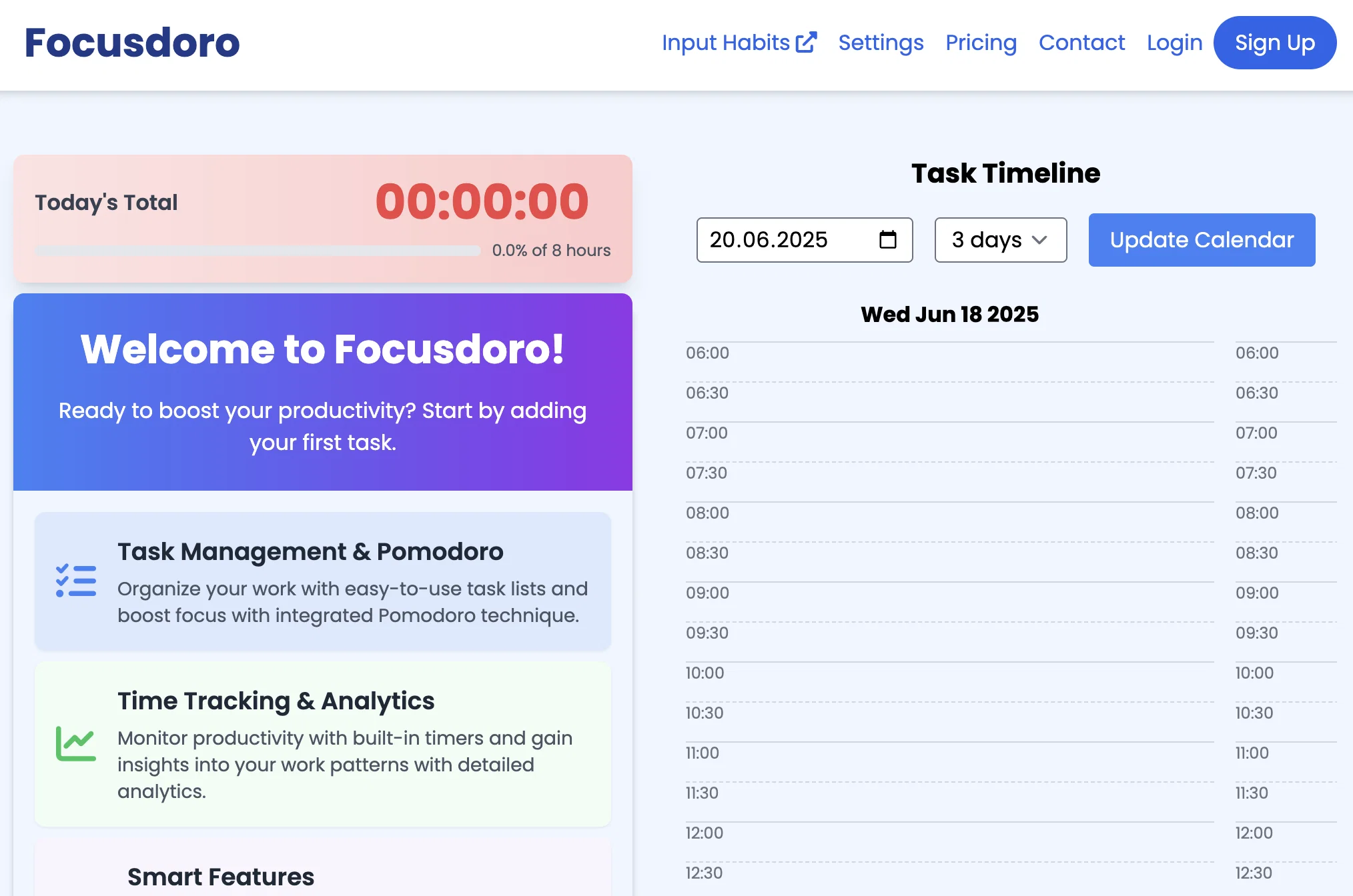 Focusdoro screenshot
