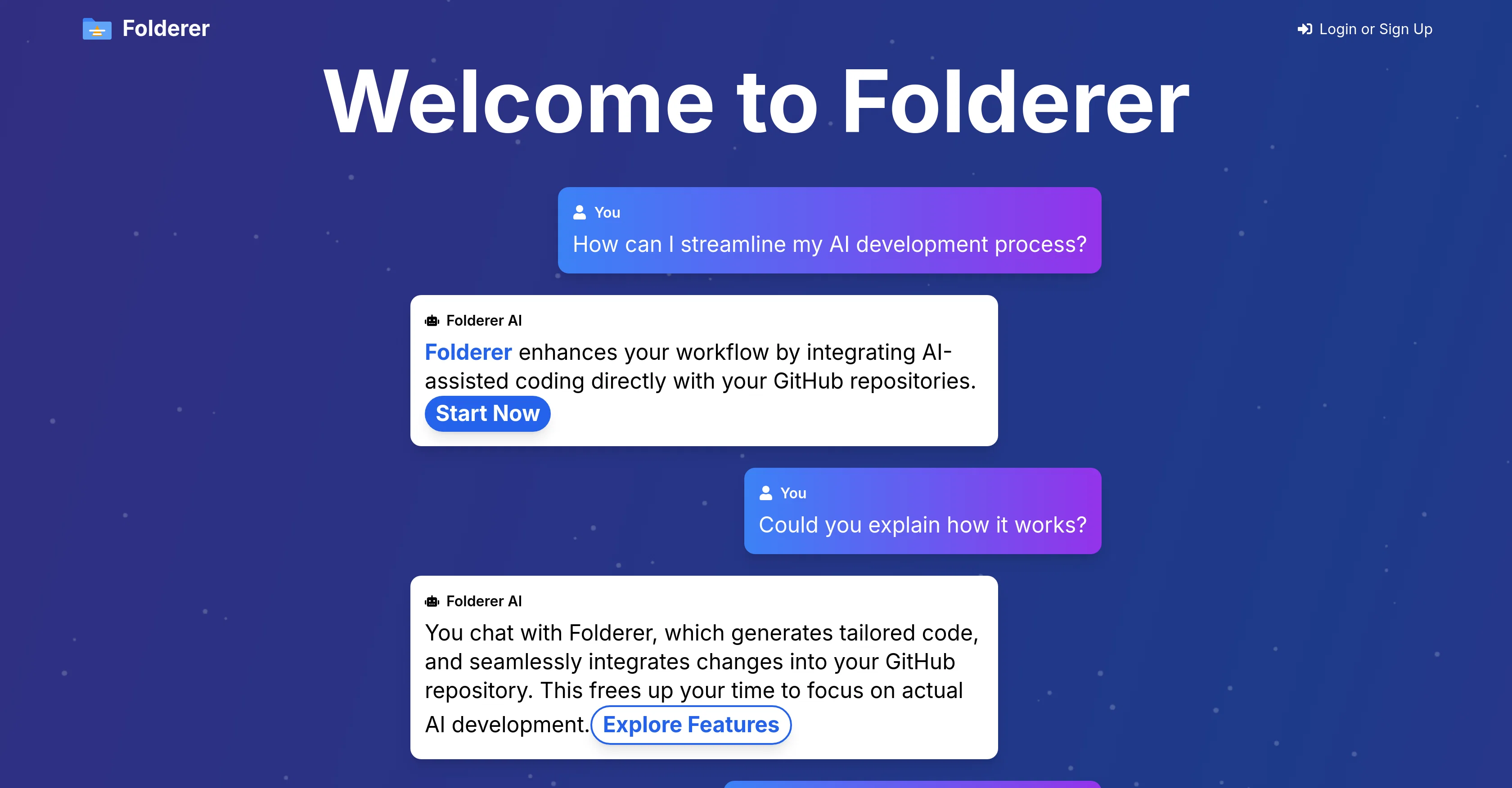 Folderer screenshot