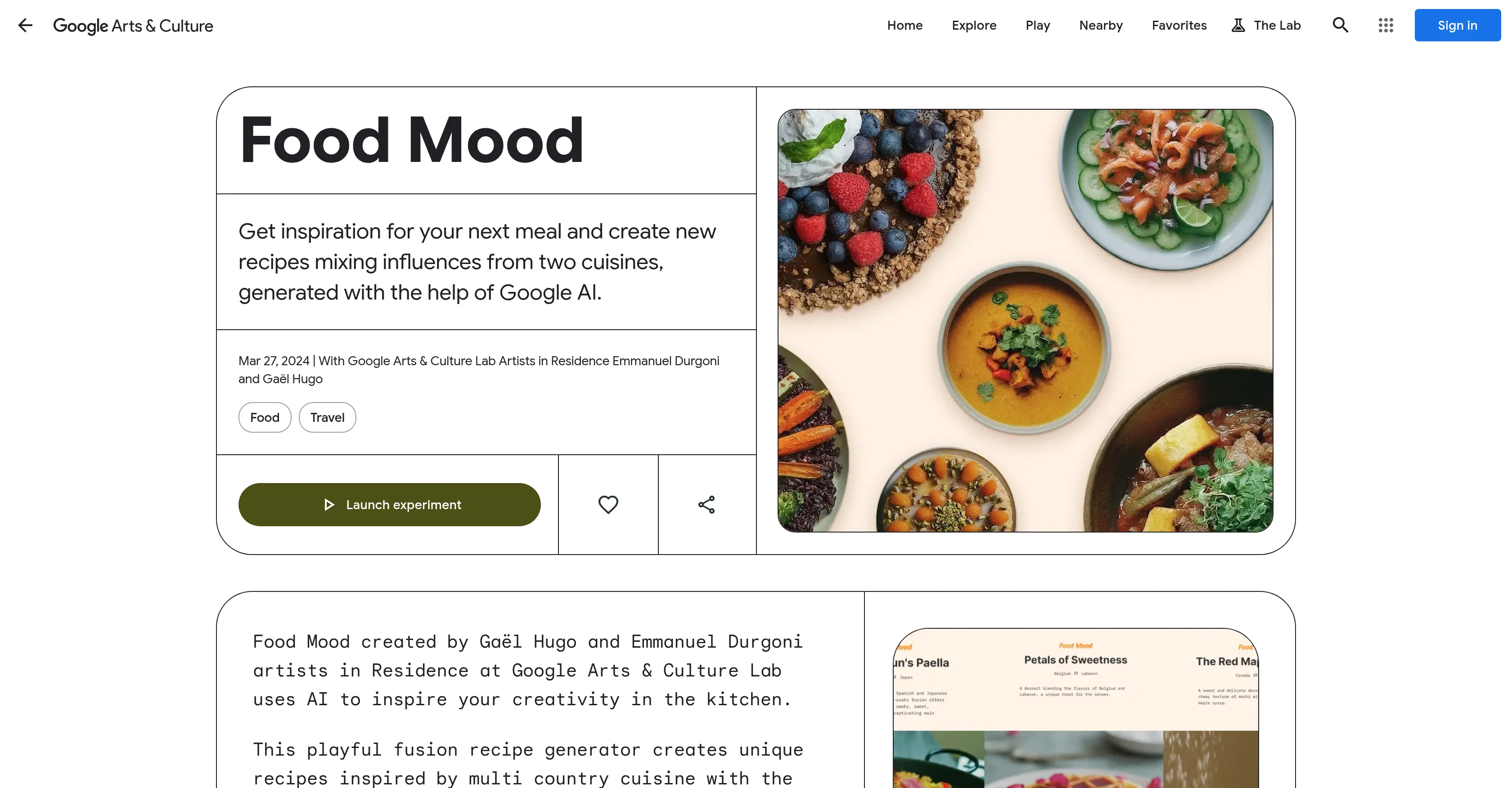 Food Mood screenshot