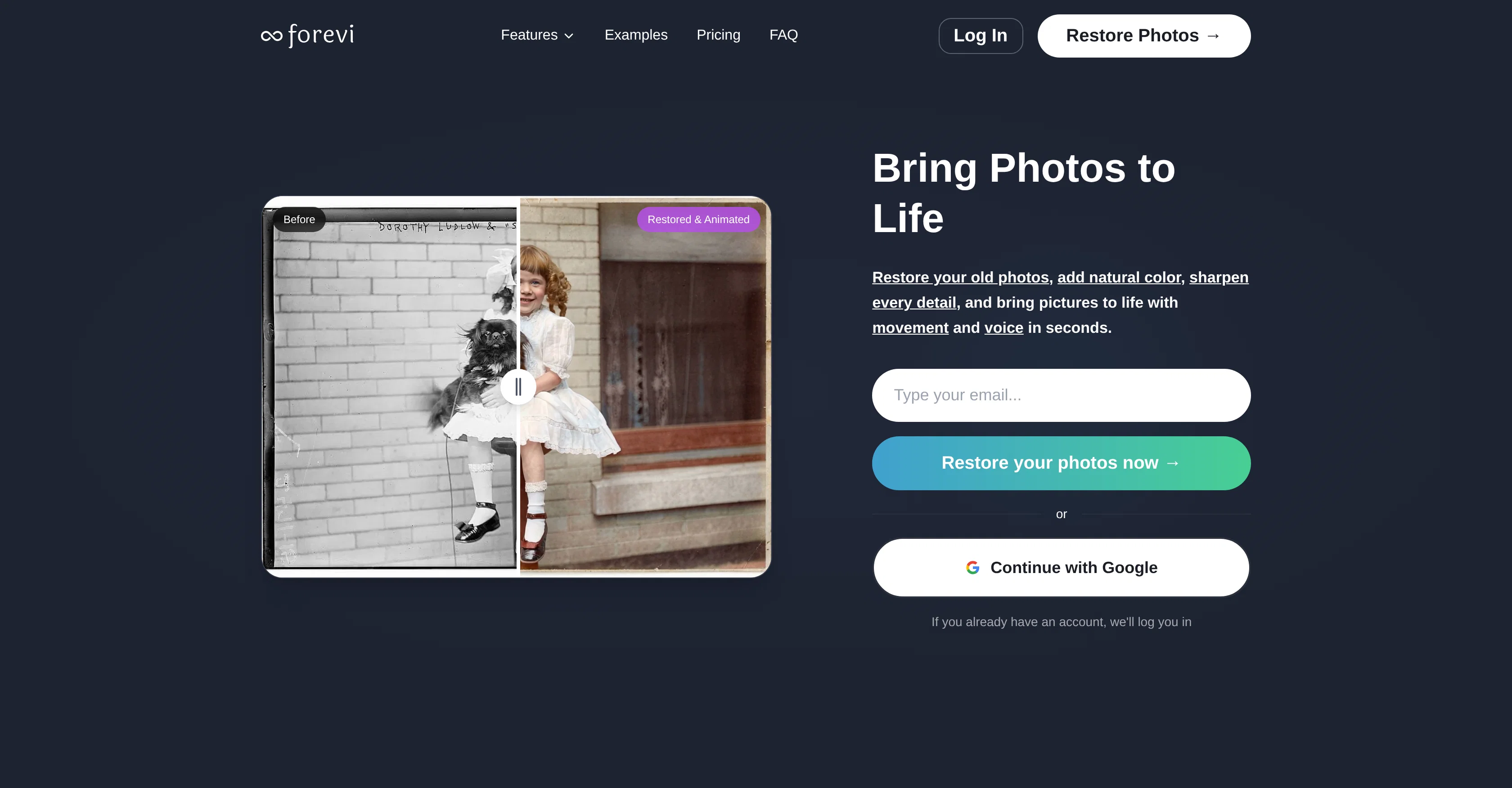 Forevi screenshot