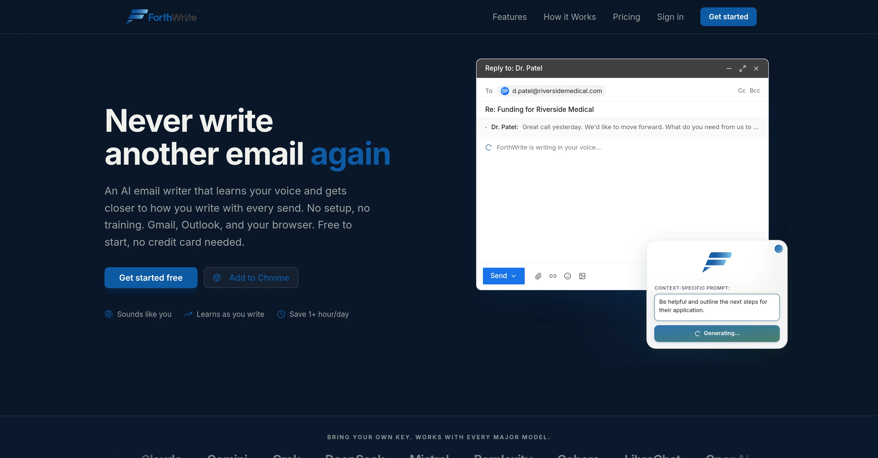 ForthWrite screenshot