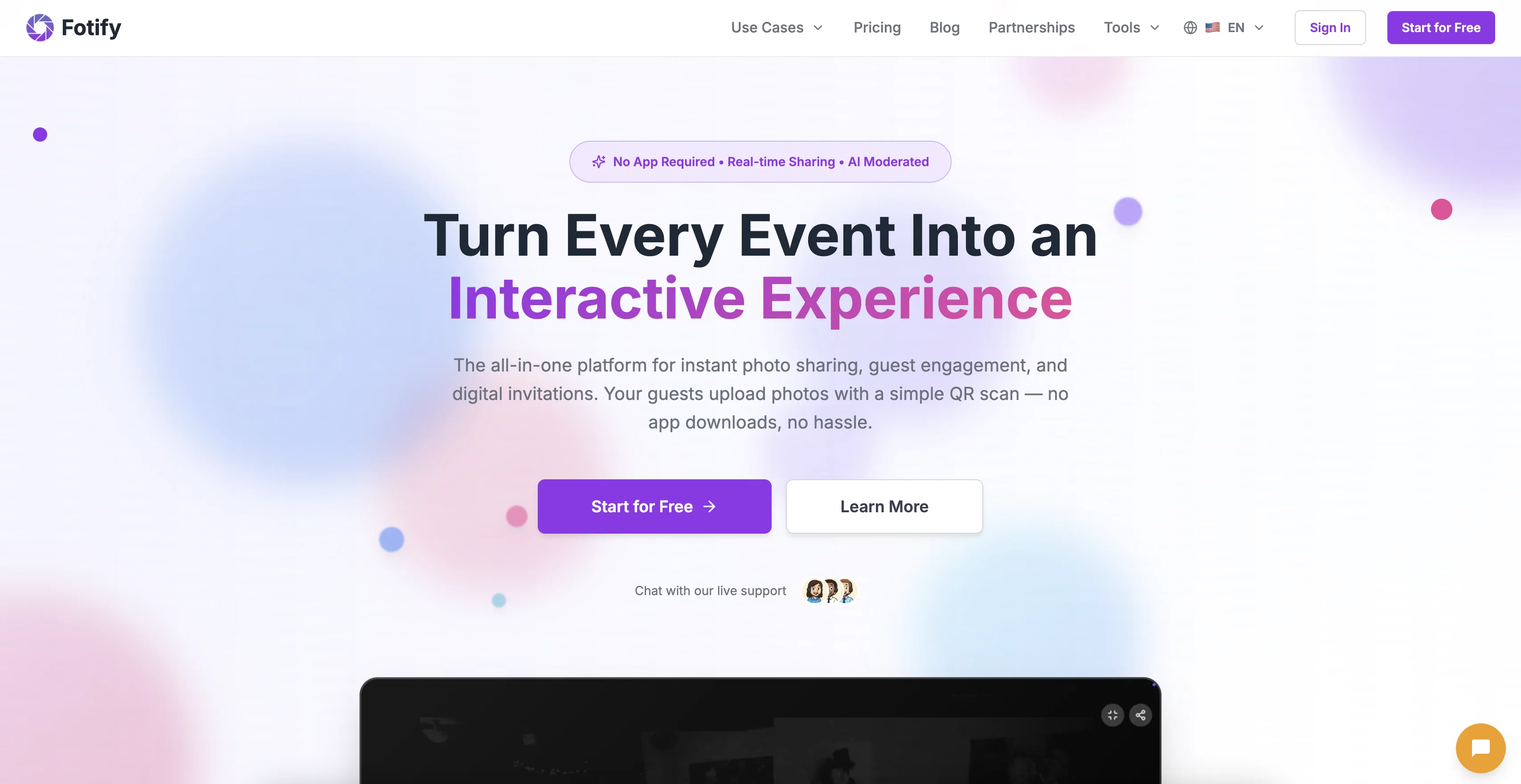 Fotify screenshot