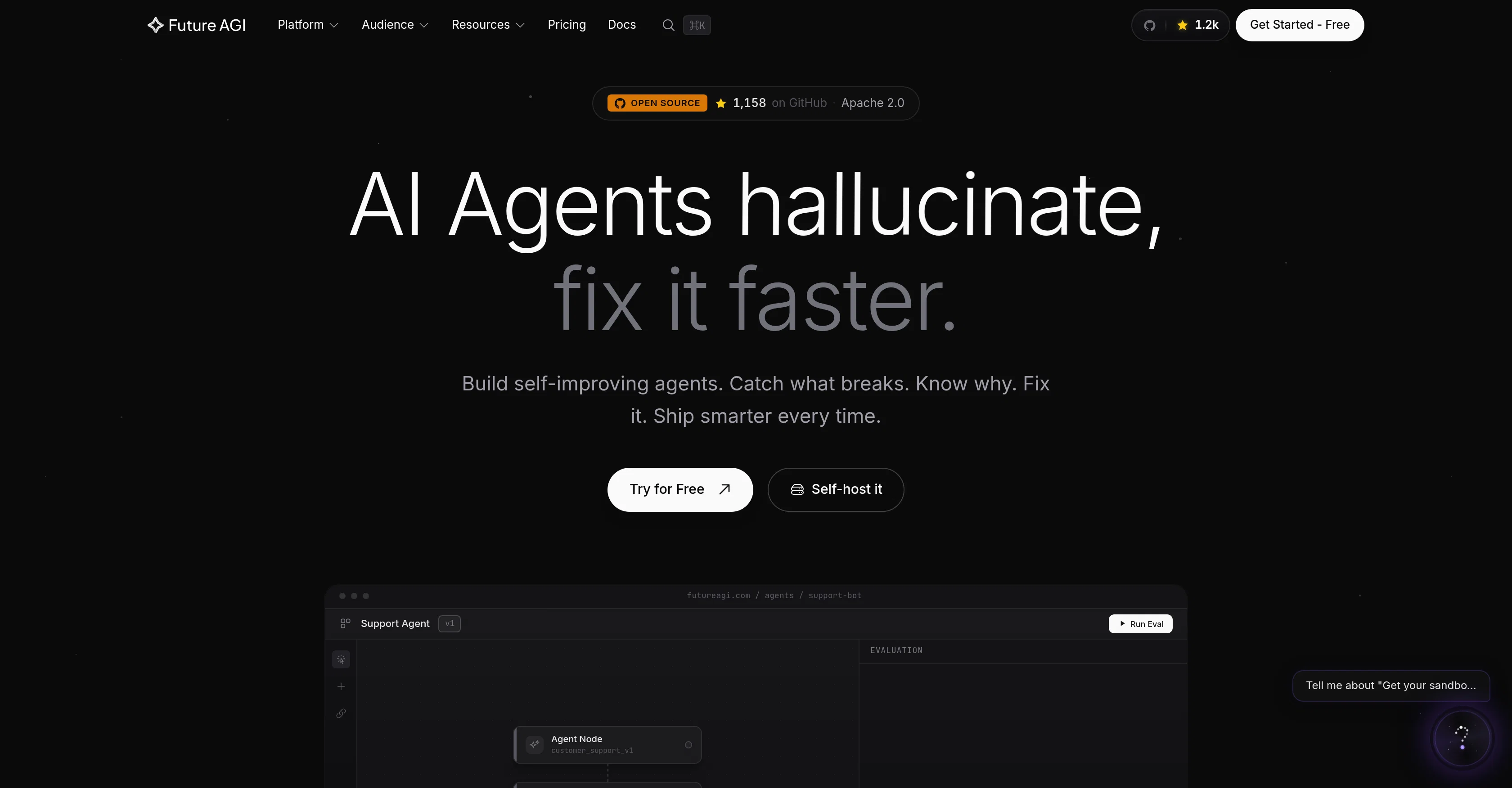 Future AGI screenshot