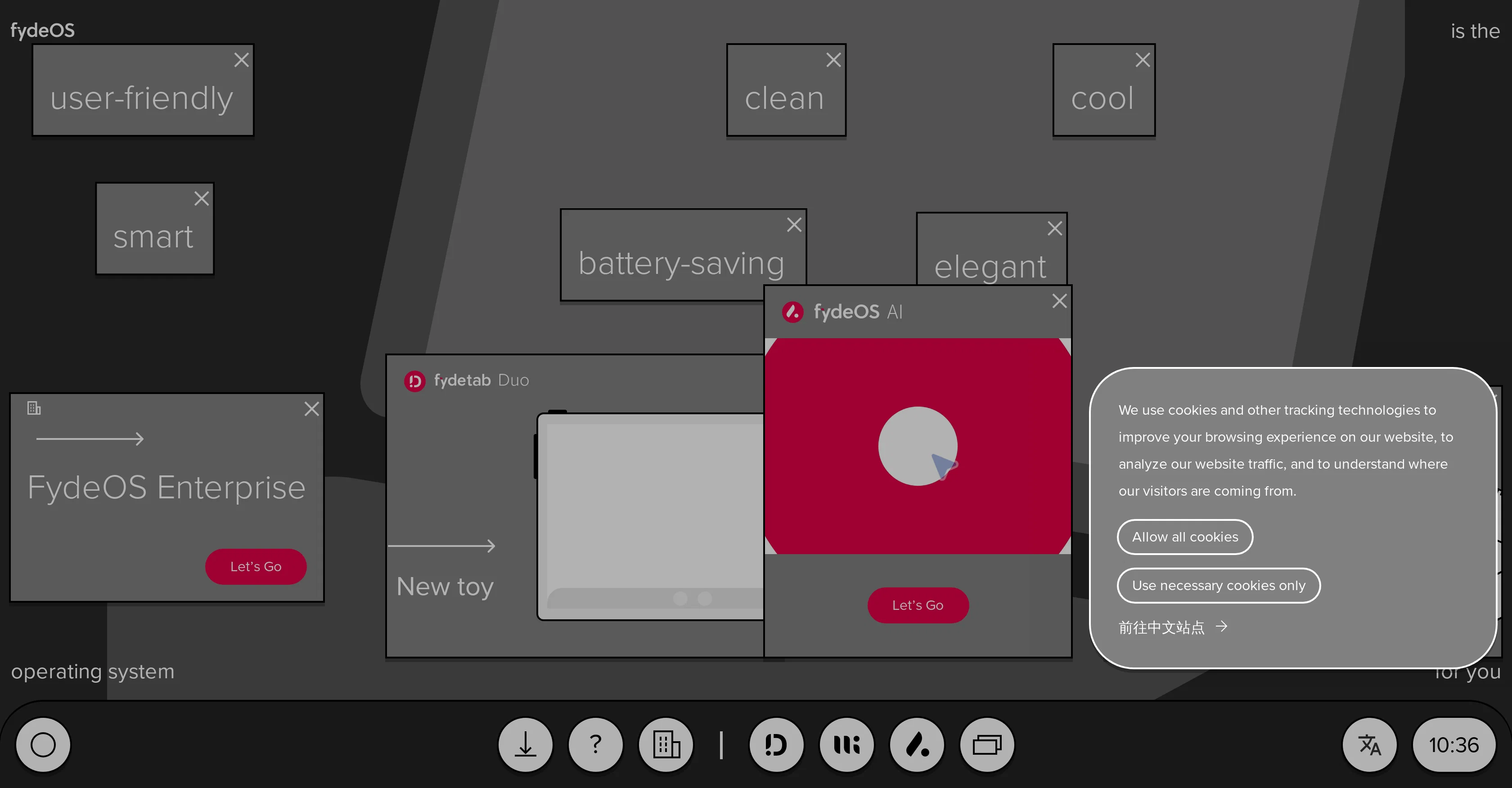 FydeOS AI screenshot