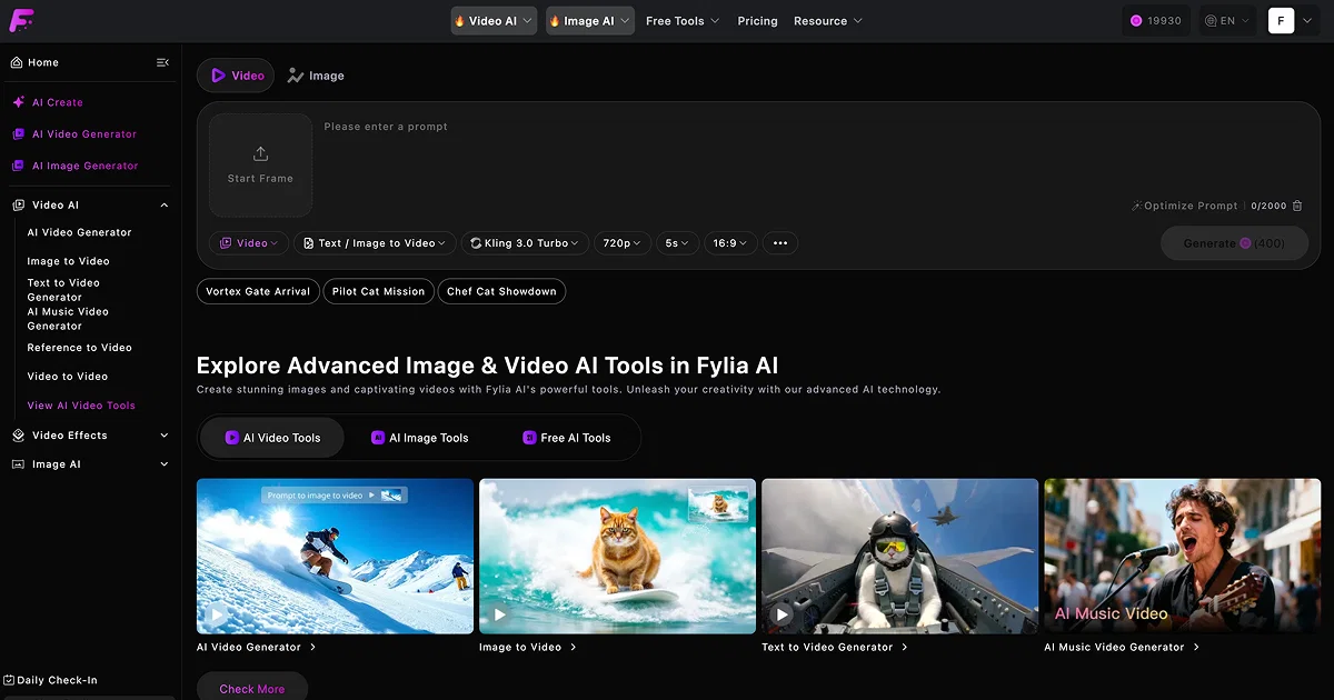 Fylia | Image to Video Generator screenshot