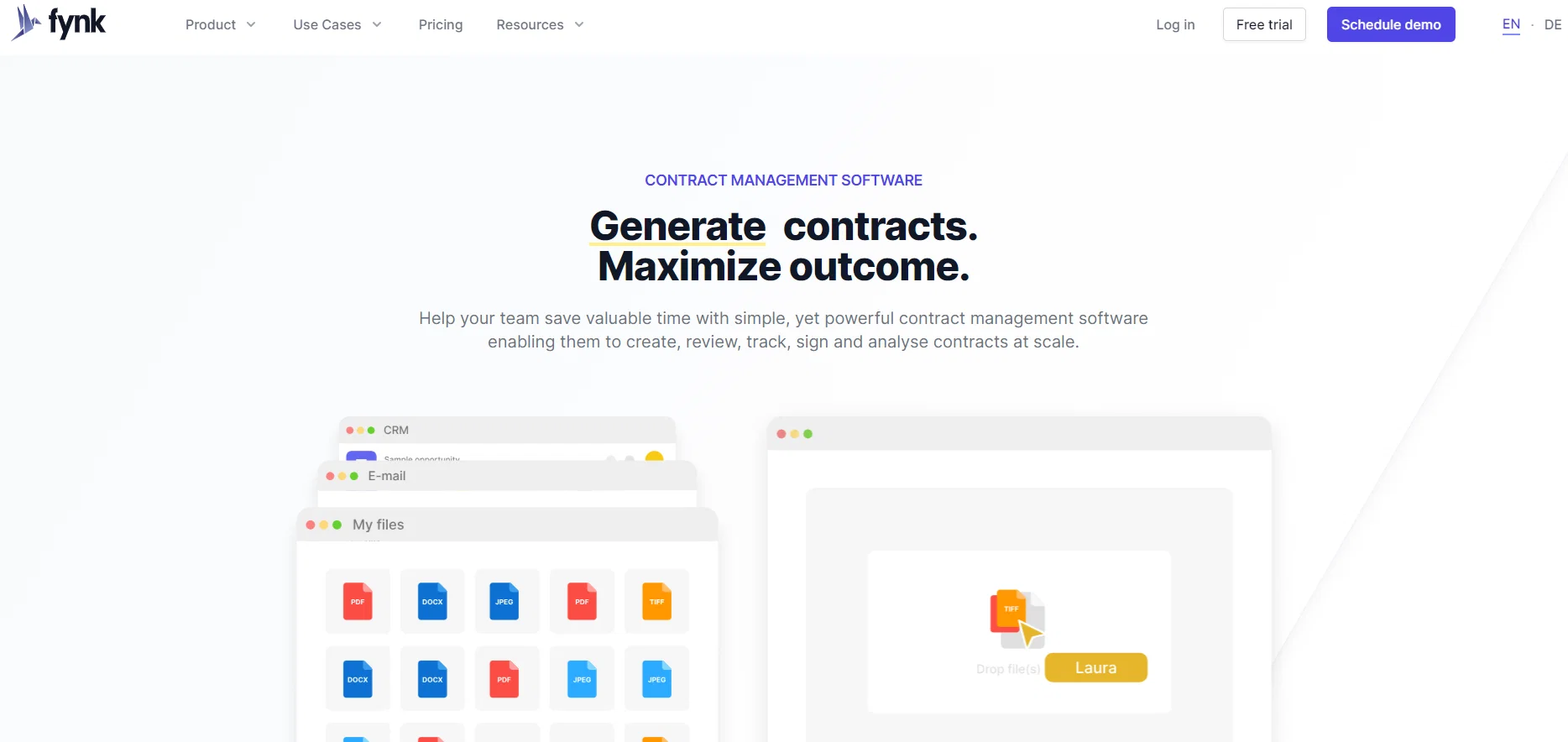 Fynk screenshot