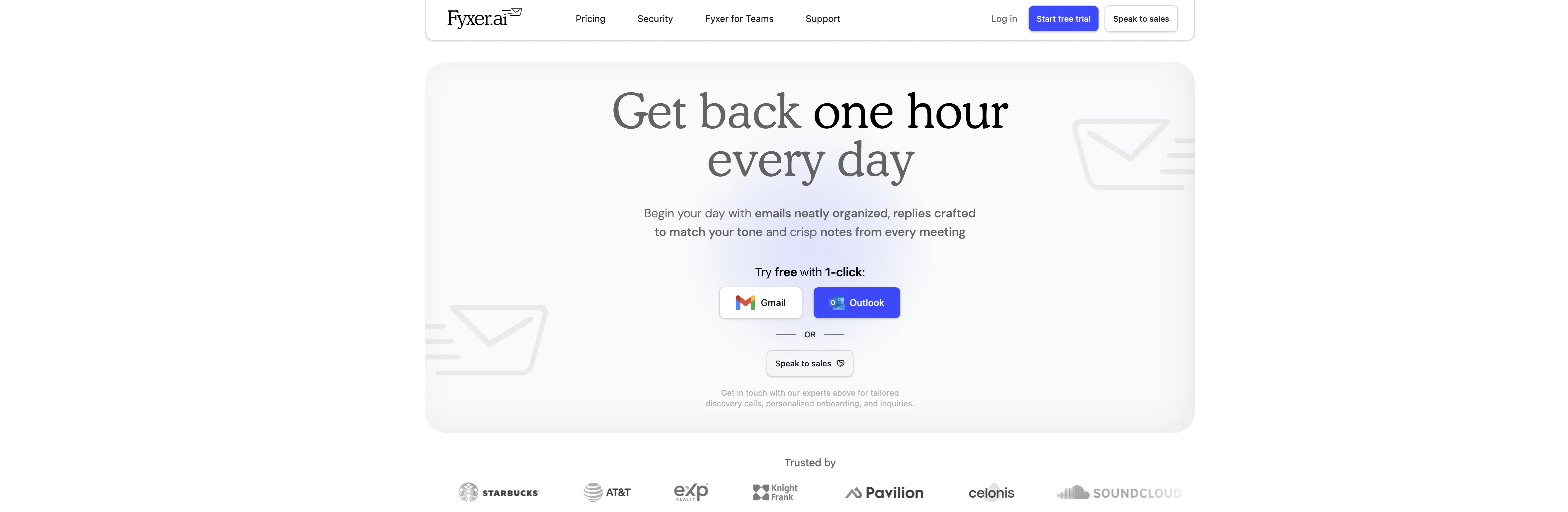 Fyxer.ai screenshot