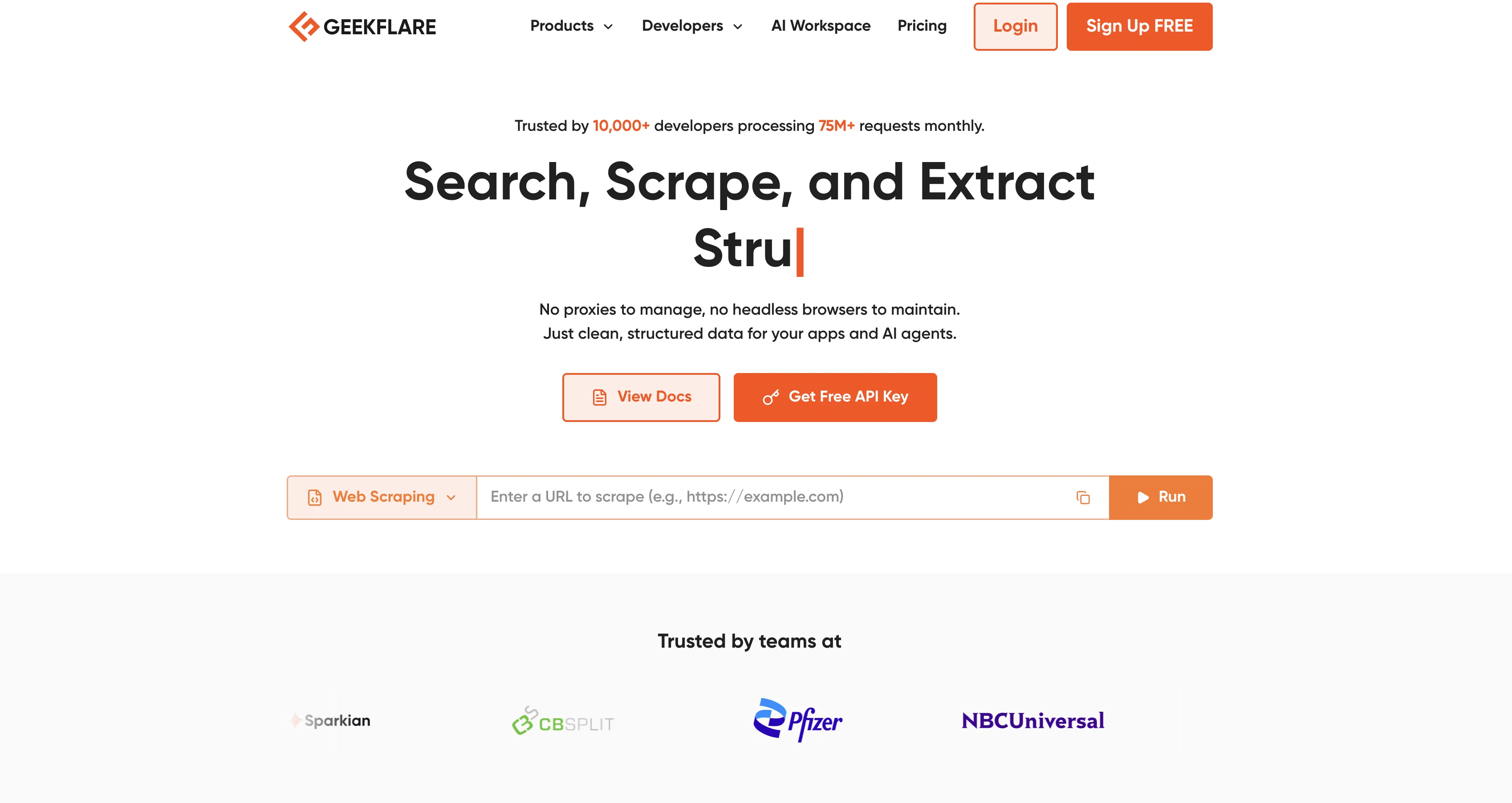 Geekflare screenshot