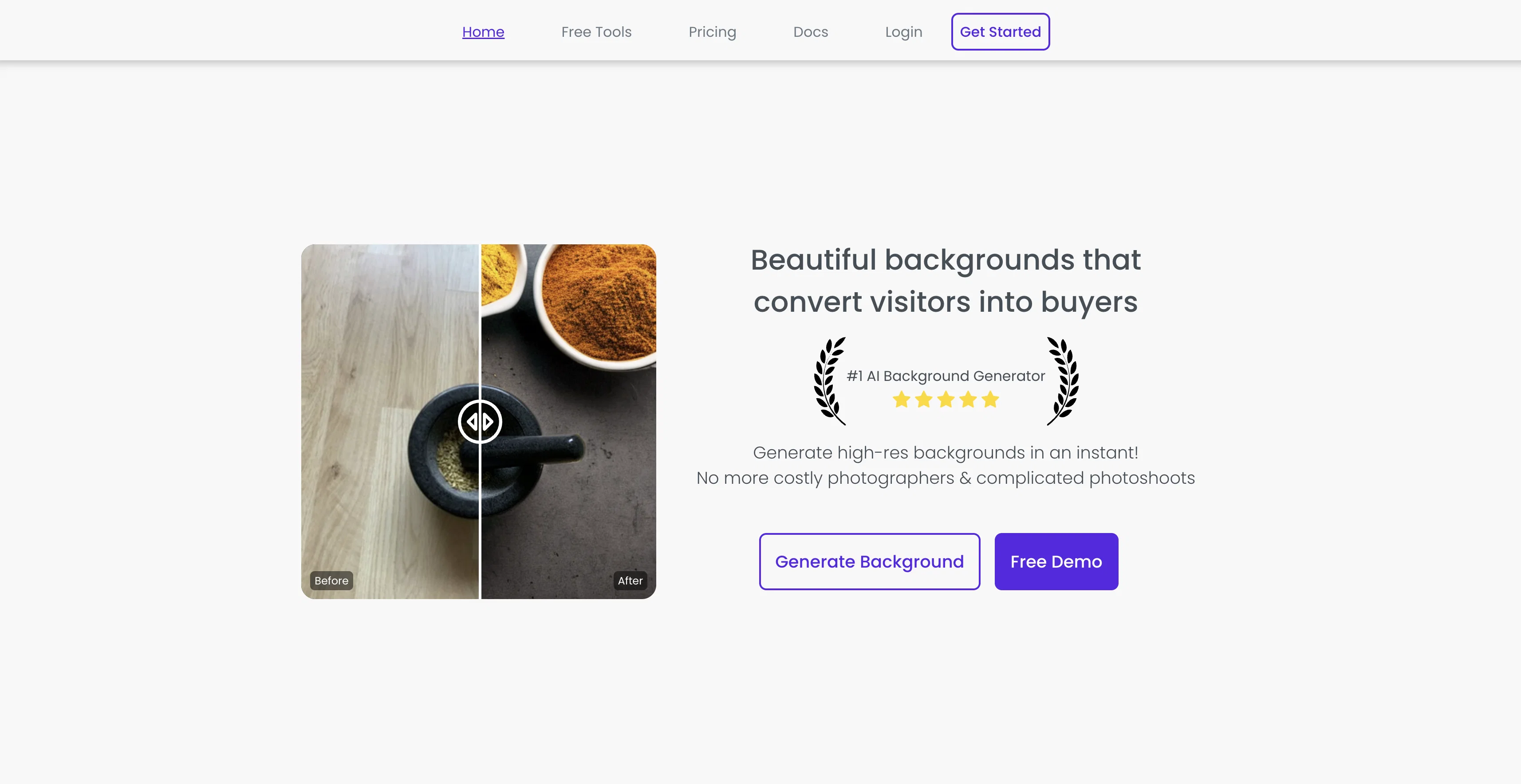 Generatebg screenshot