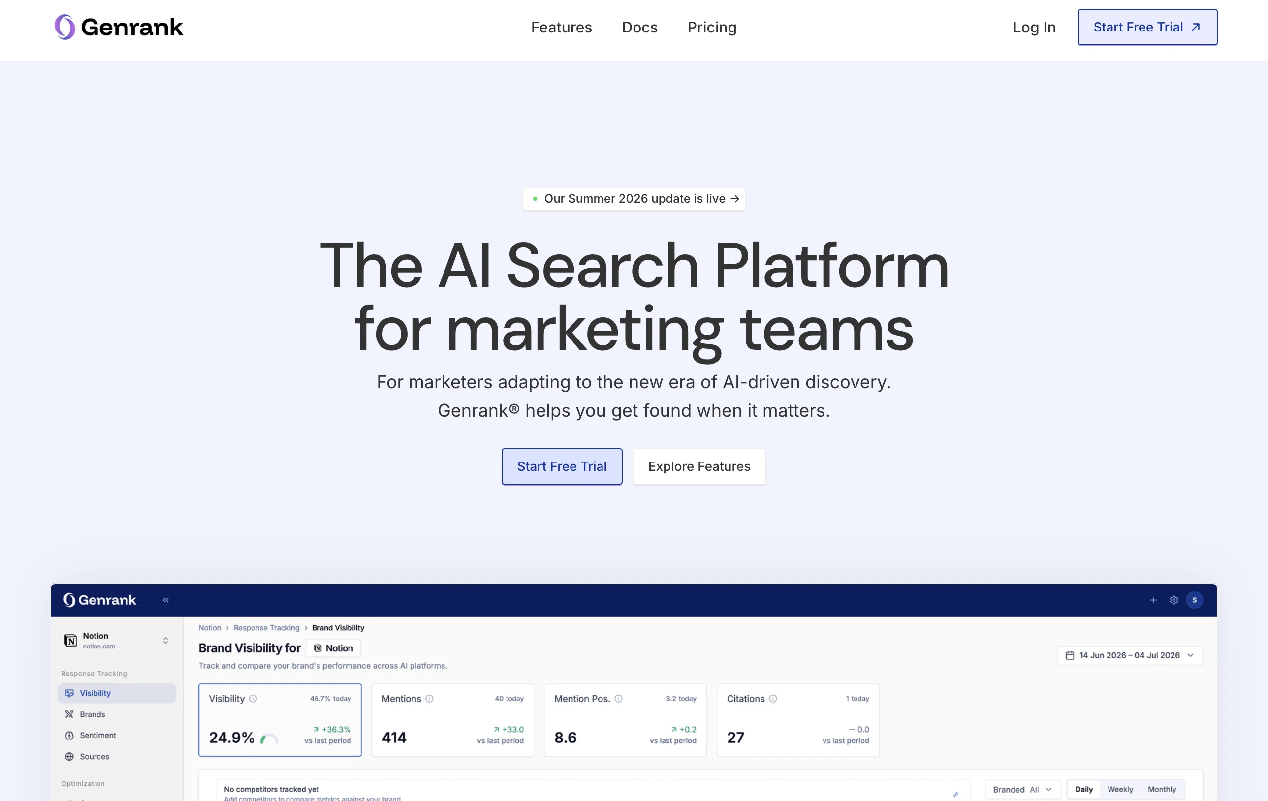 Genrank4.0.1 screenshot