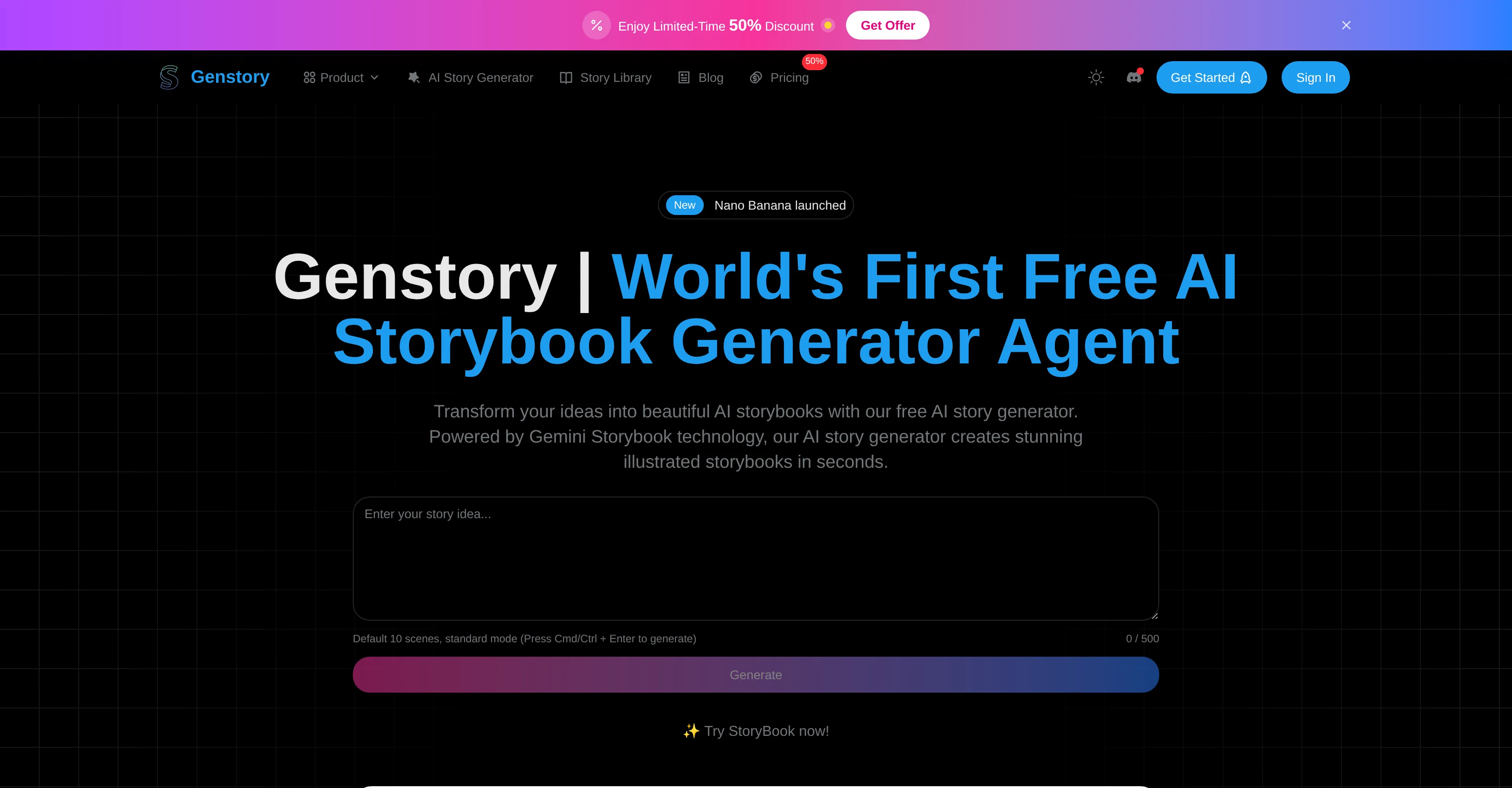 GenStory screenshot